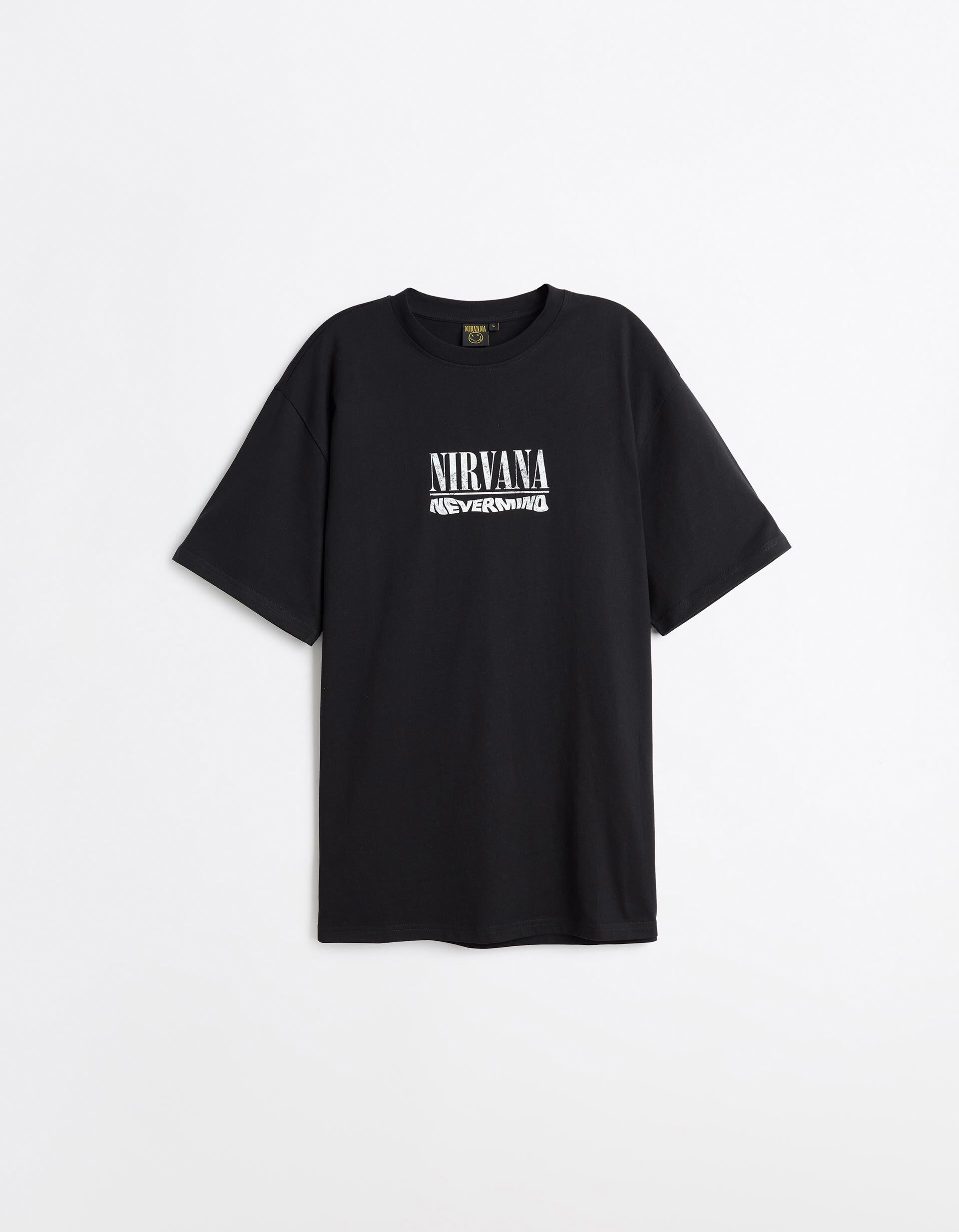 Comprar Online T-shirt Nirvana, Homem, Preto