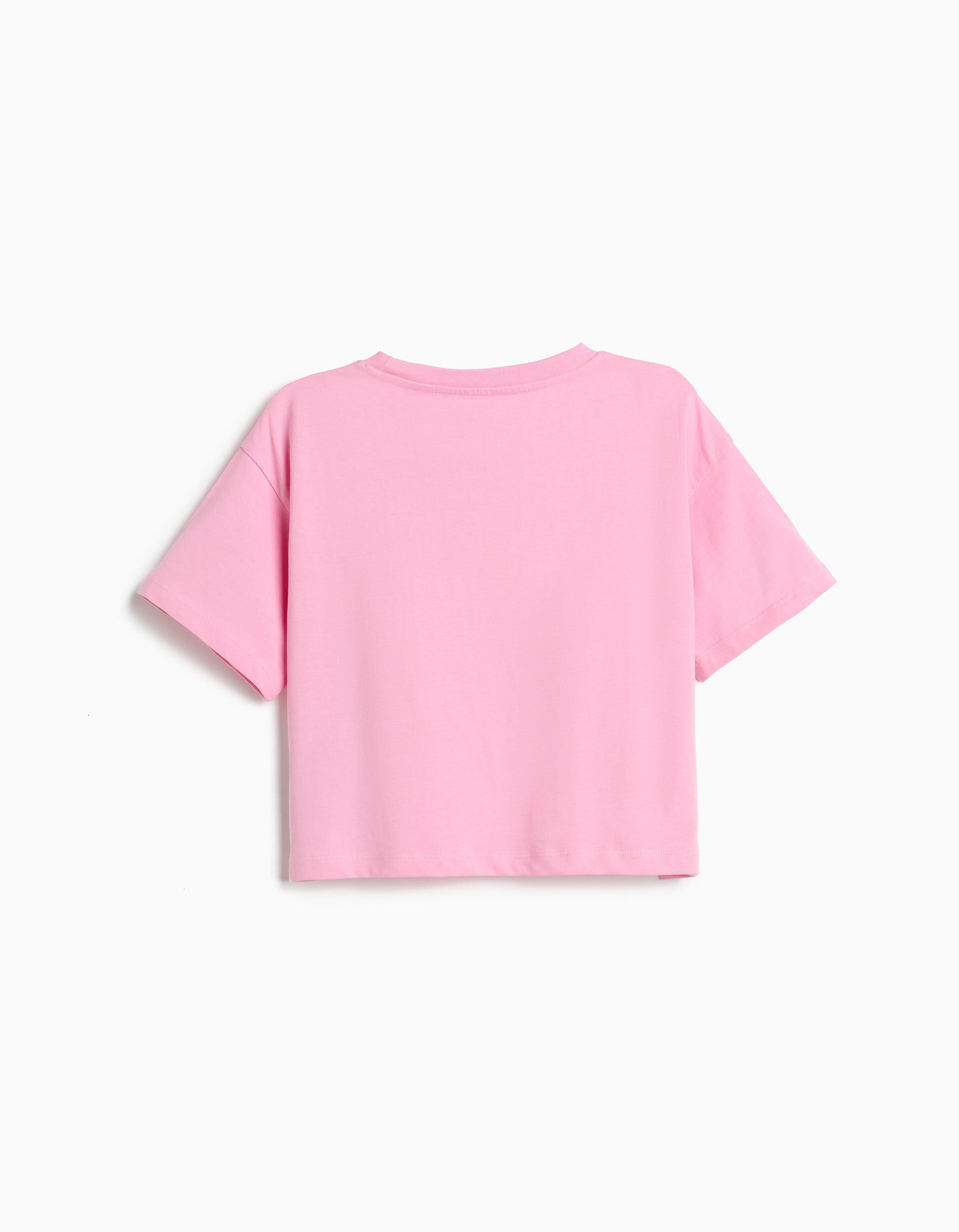 Comprar Online T-shirt Estampada, Menina, Rosa
