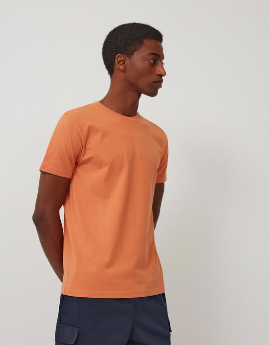 T-Shirt, Men, Orange