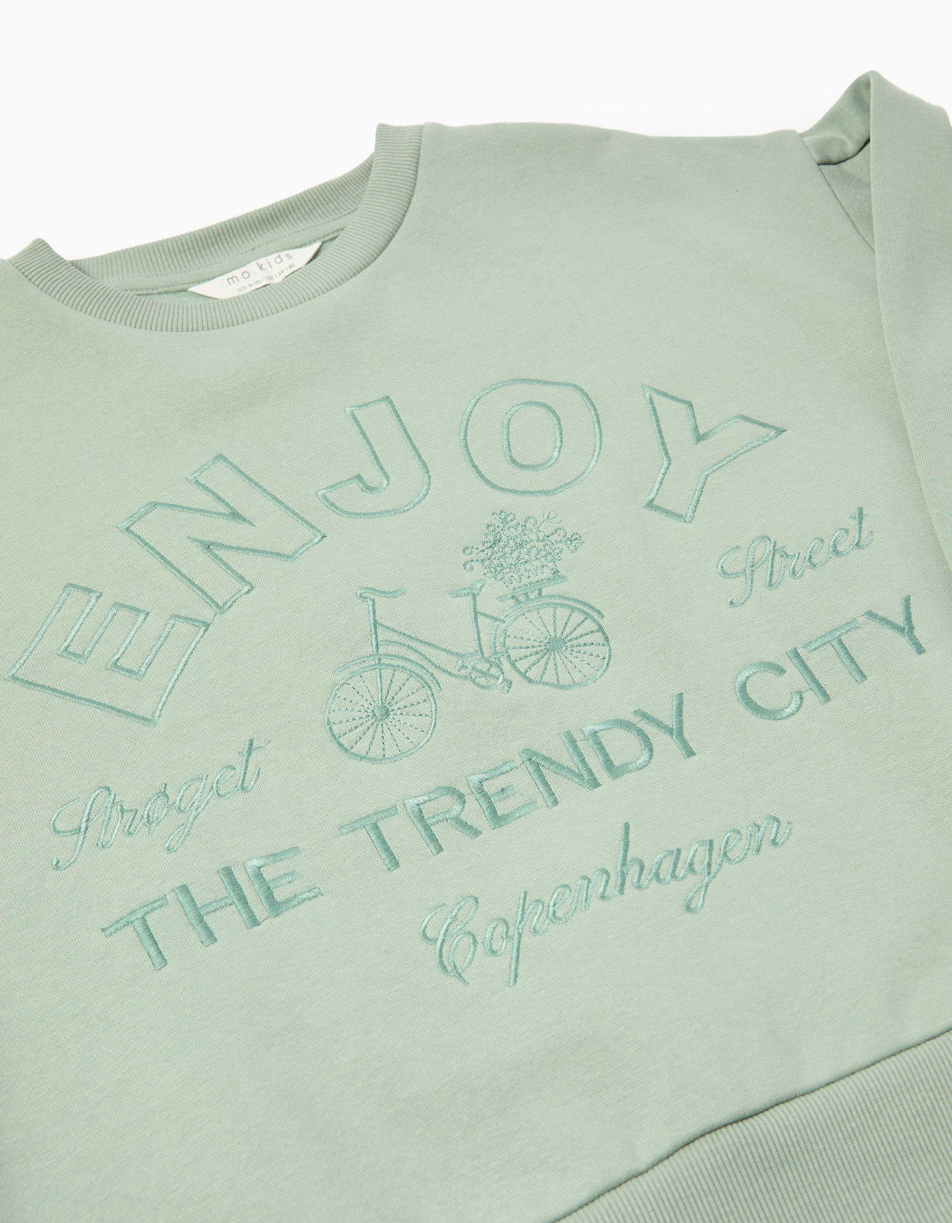 Comprar Online Sweatshirt de Felpa, Menina, Verde