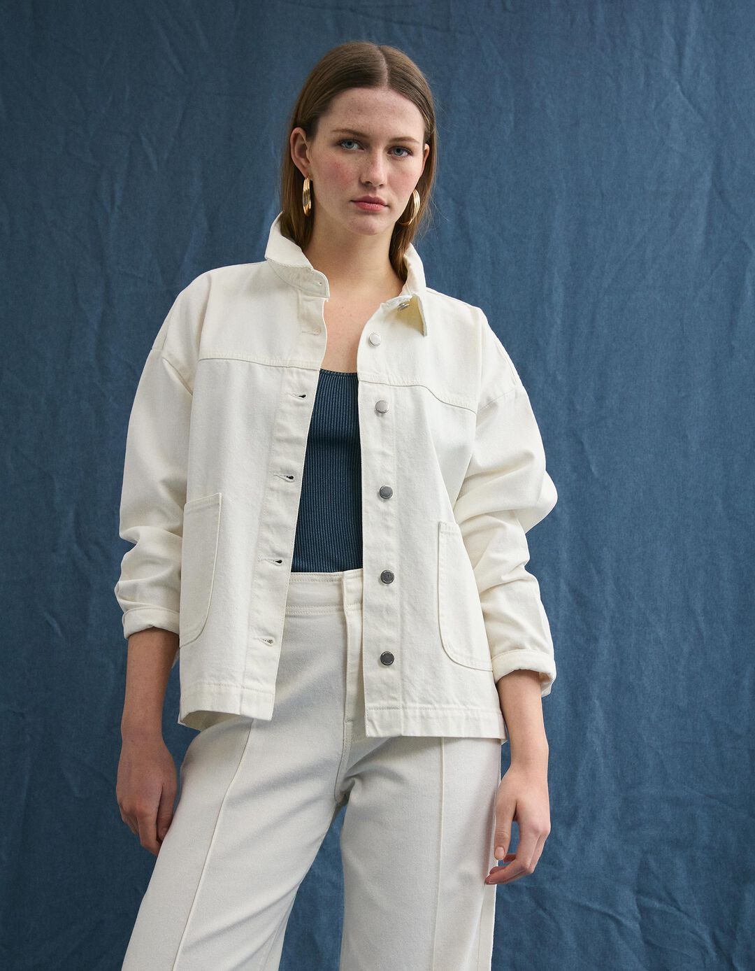 Casaco de Ganga, Mulher, Cru