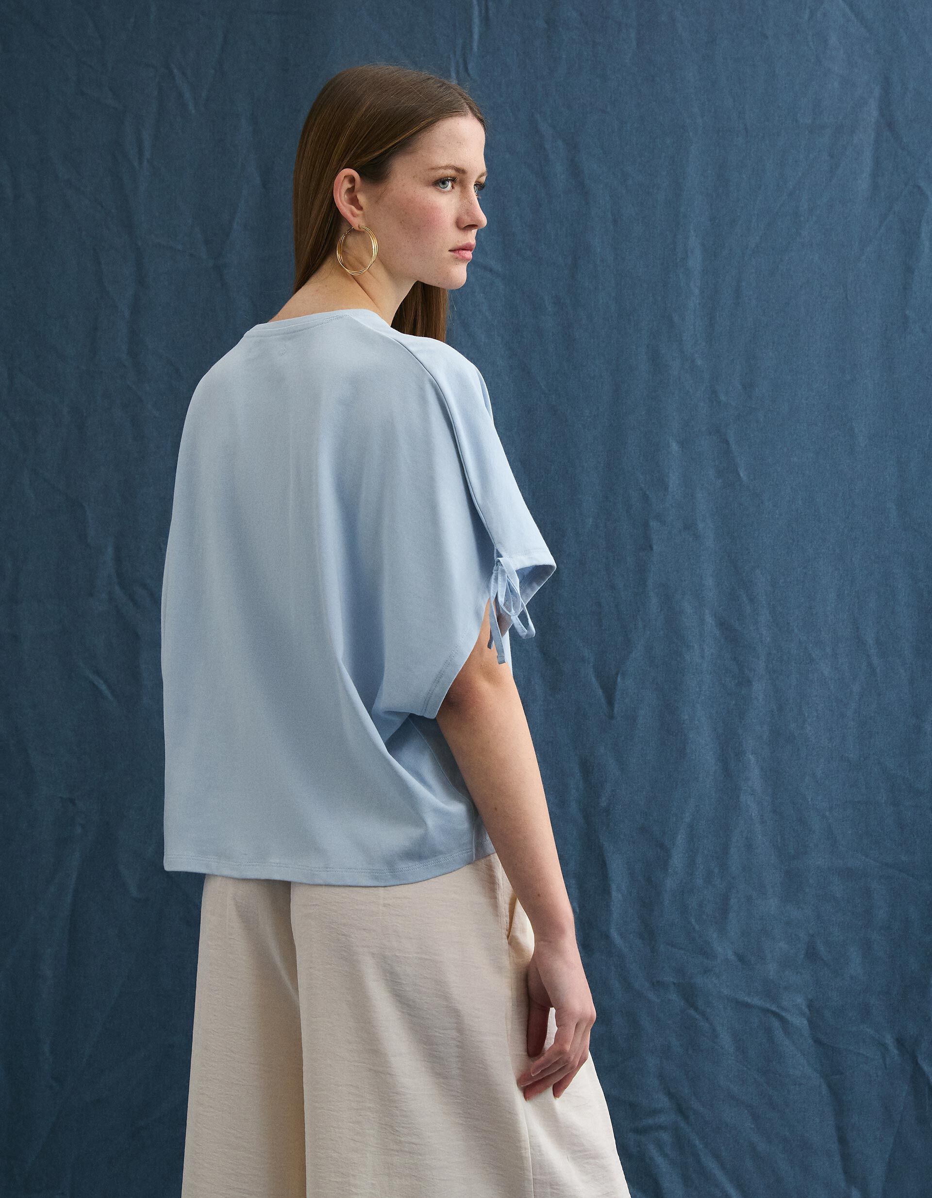 Comprar Online T-shirt, Mulher, Azul