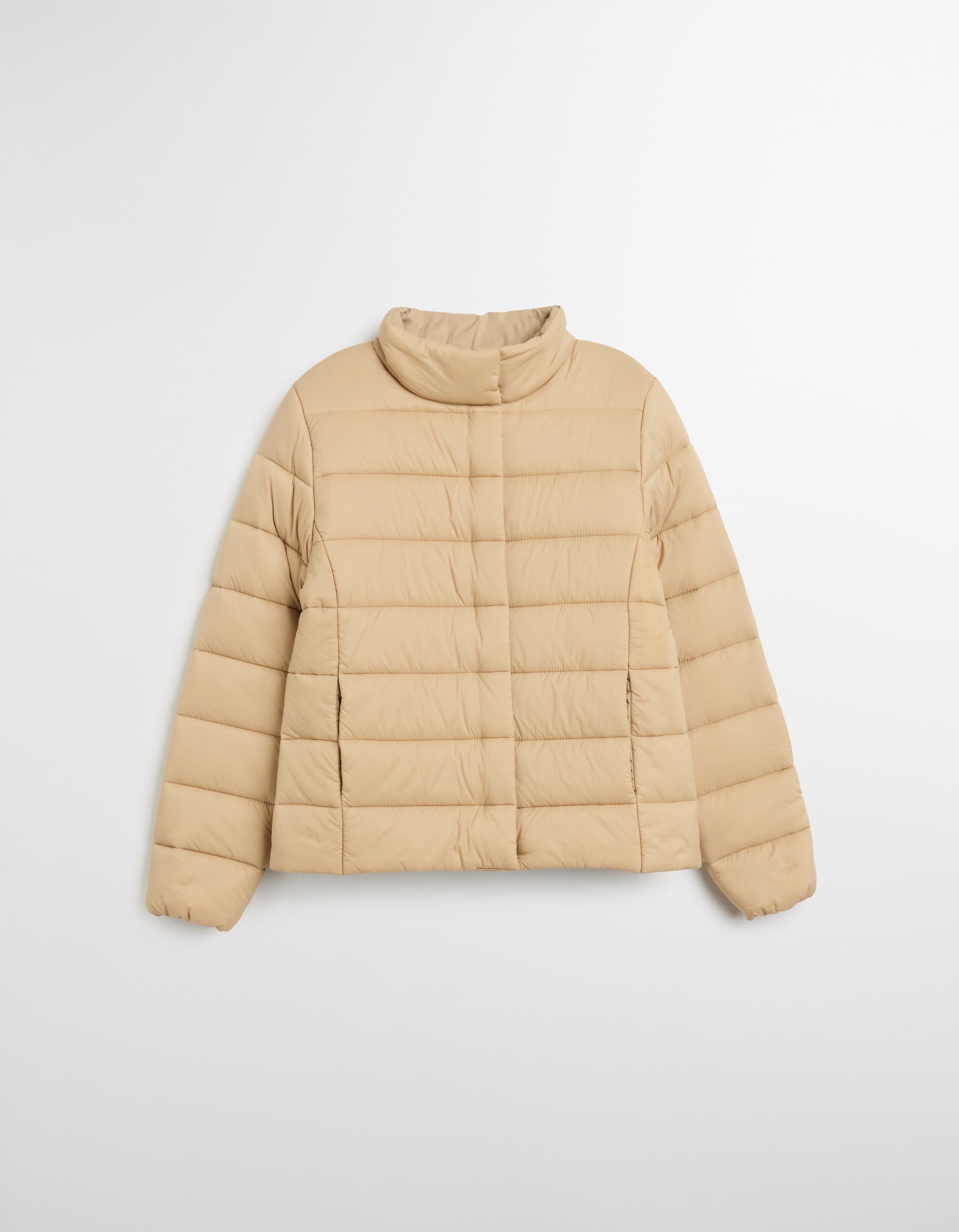 Comprar Online Casaco Acolchoado, Mulher, Bege Claro