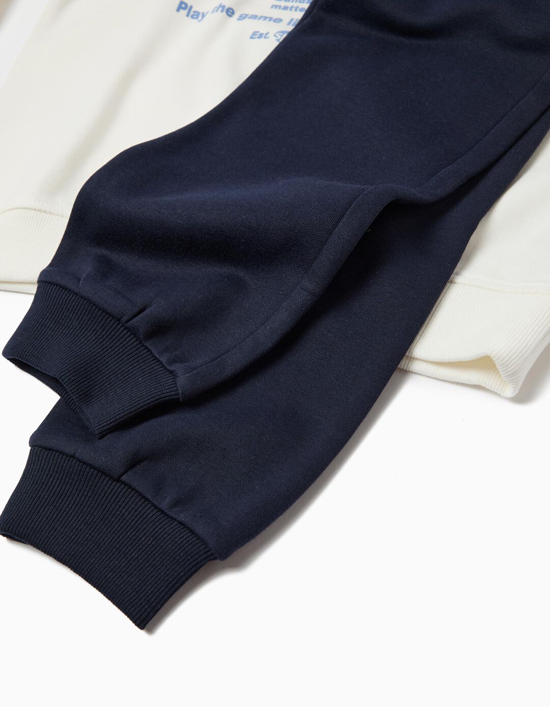 Conjunto de Jogging, Menino, Branco