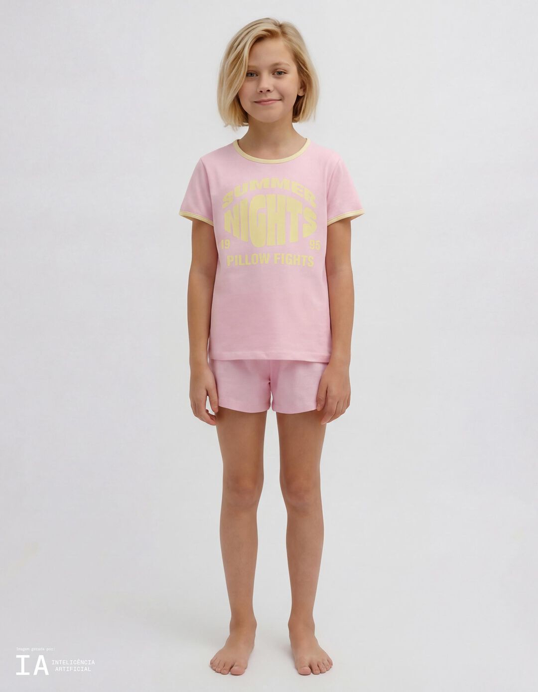 Pijama, Menina, Roxo Claro