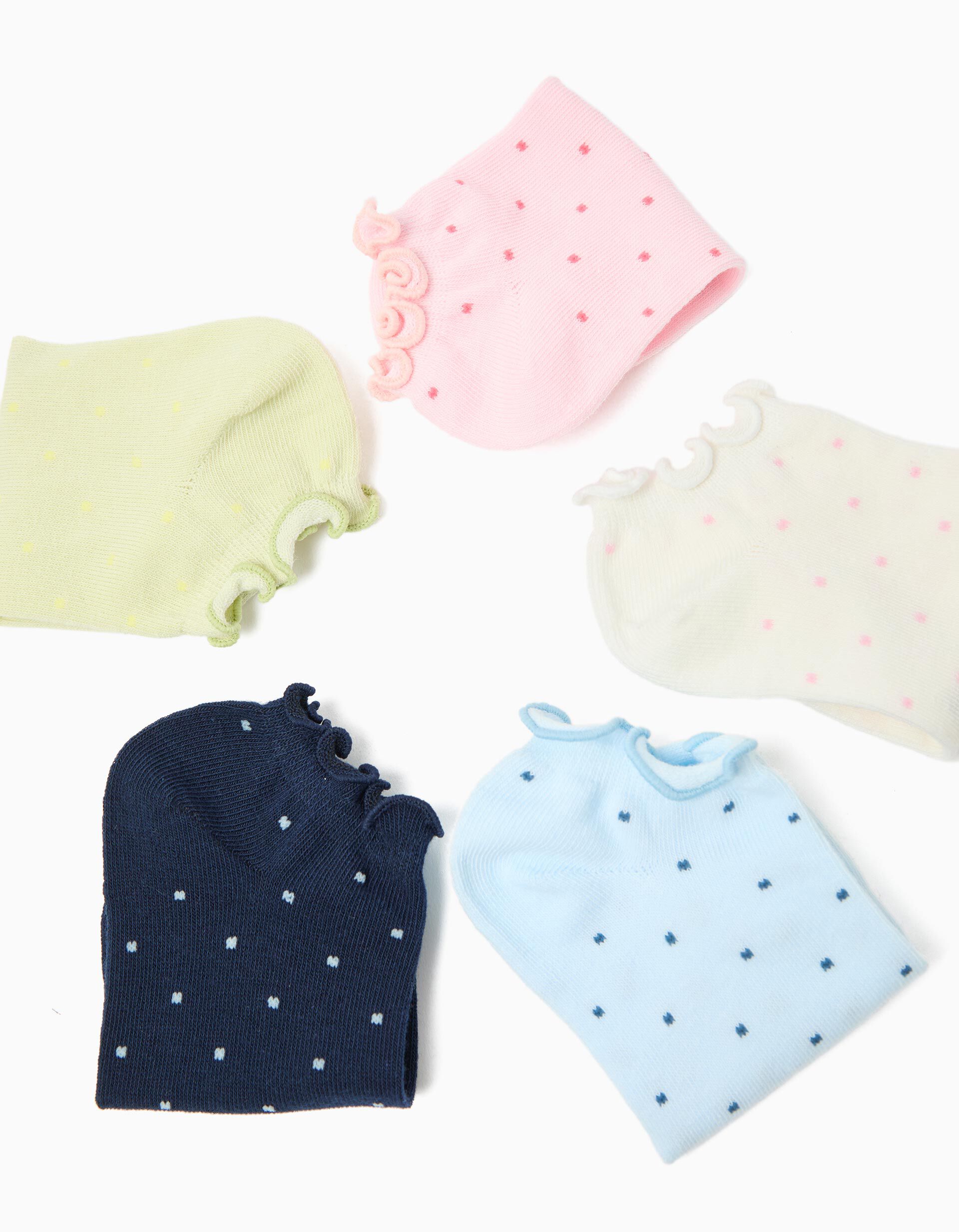 Comprar Online Pack 5 Pares de Meias, Menina, Multicor