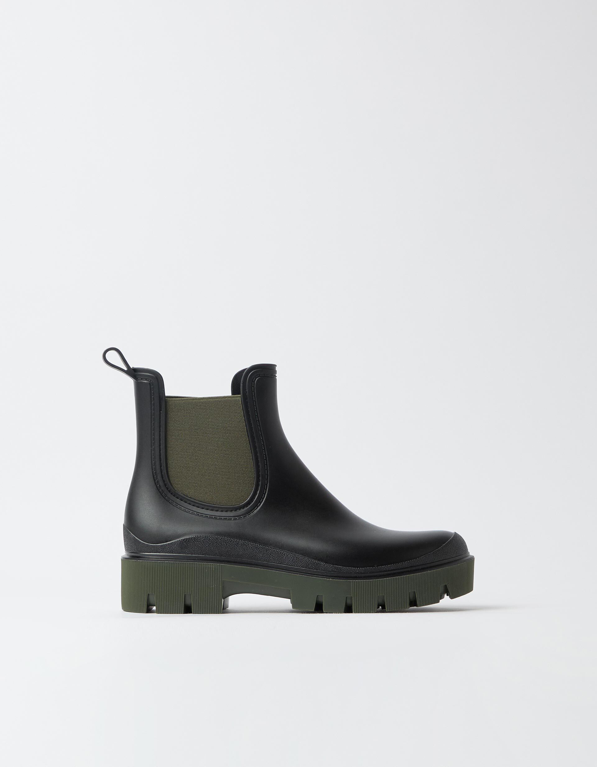 Comprar Online Botas Em Contraste, Mulher, Preto