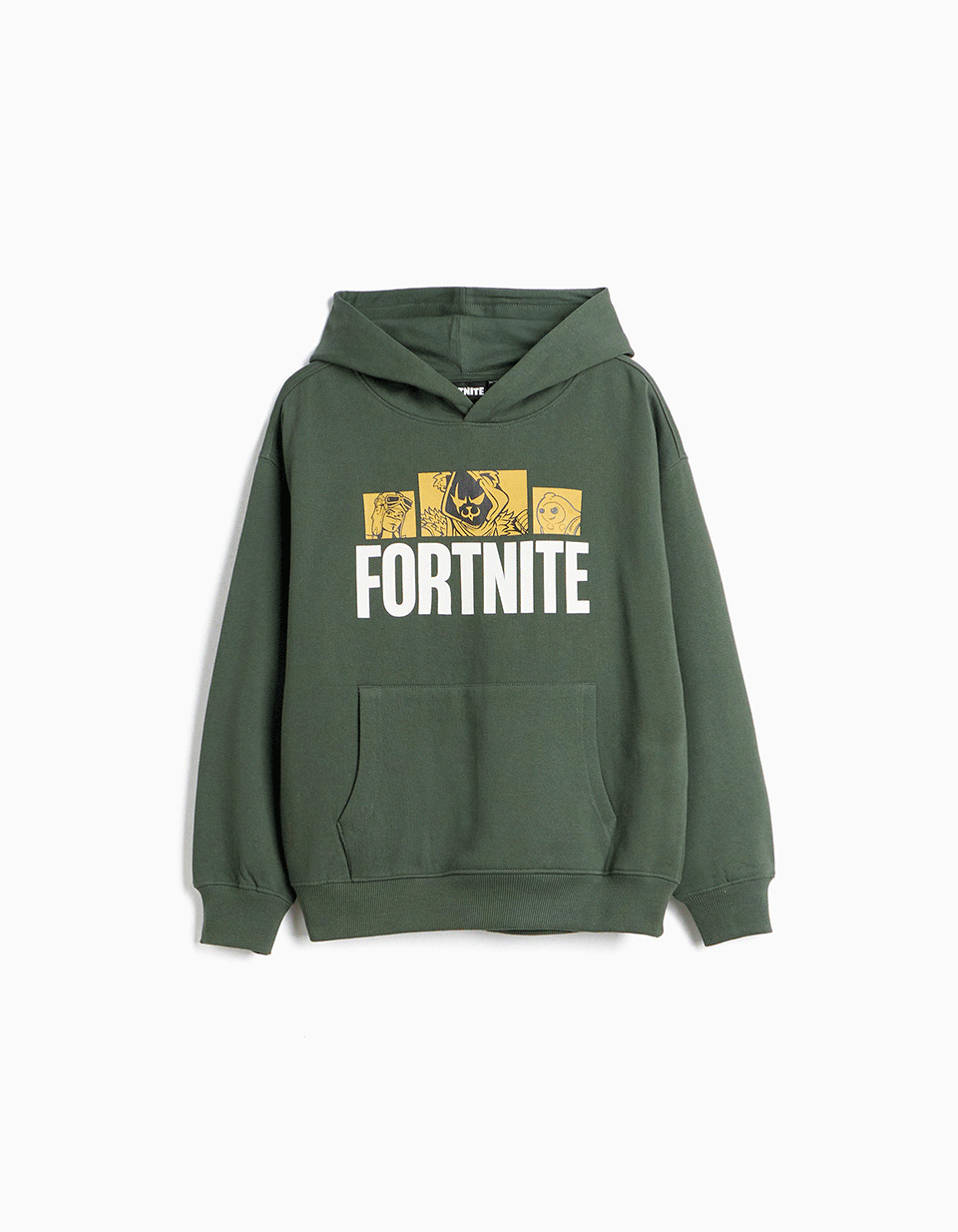 Comprar Online Sweatshirt 'Fortnite', Menino, Verde Escuro