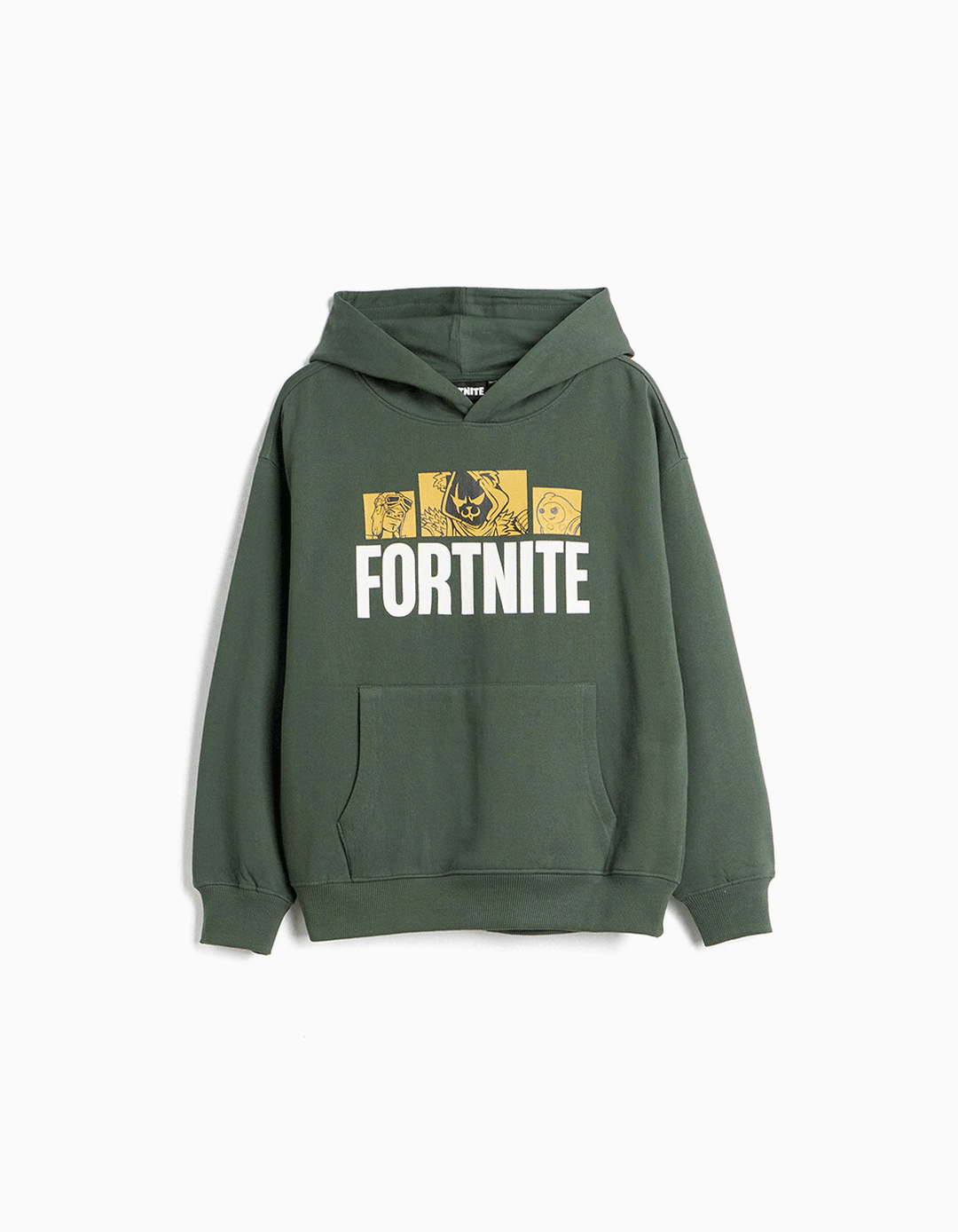 Sweatshirt 'Fortnite', Menino, Verde Escuro