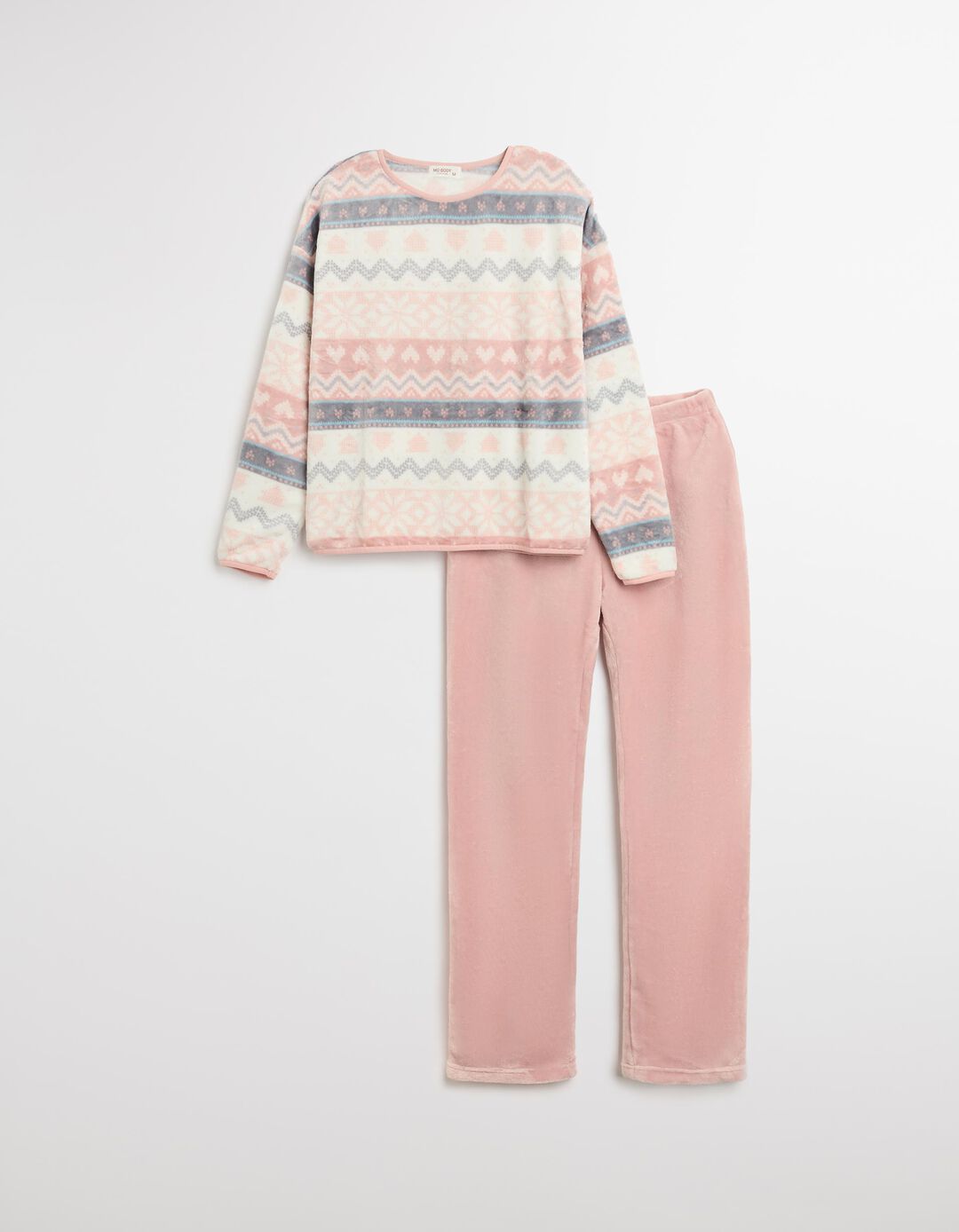 Pijama, Mulher, Rosa Claro