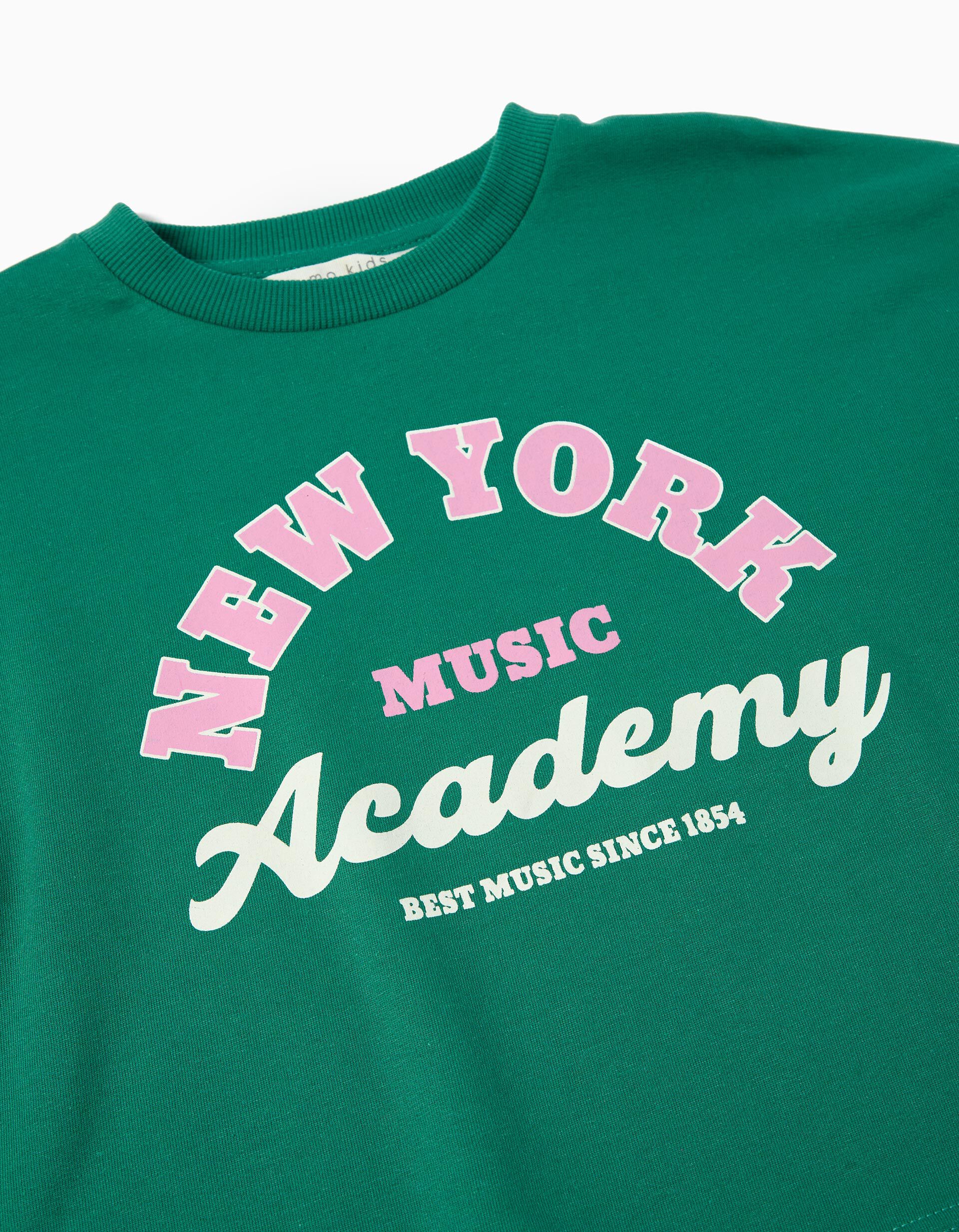 Comprar Online Sweatshirt de Felpa, Menina, Verde