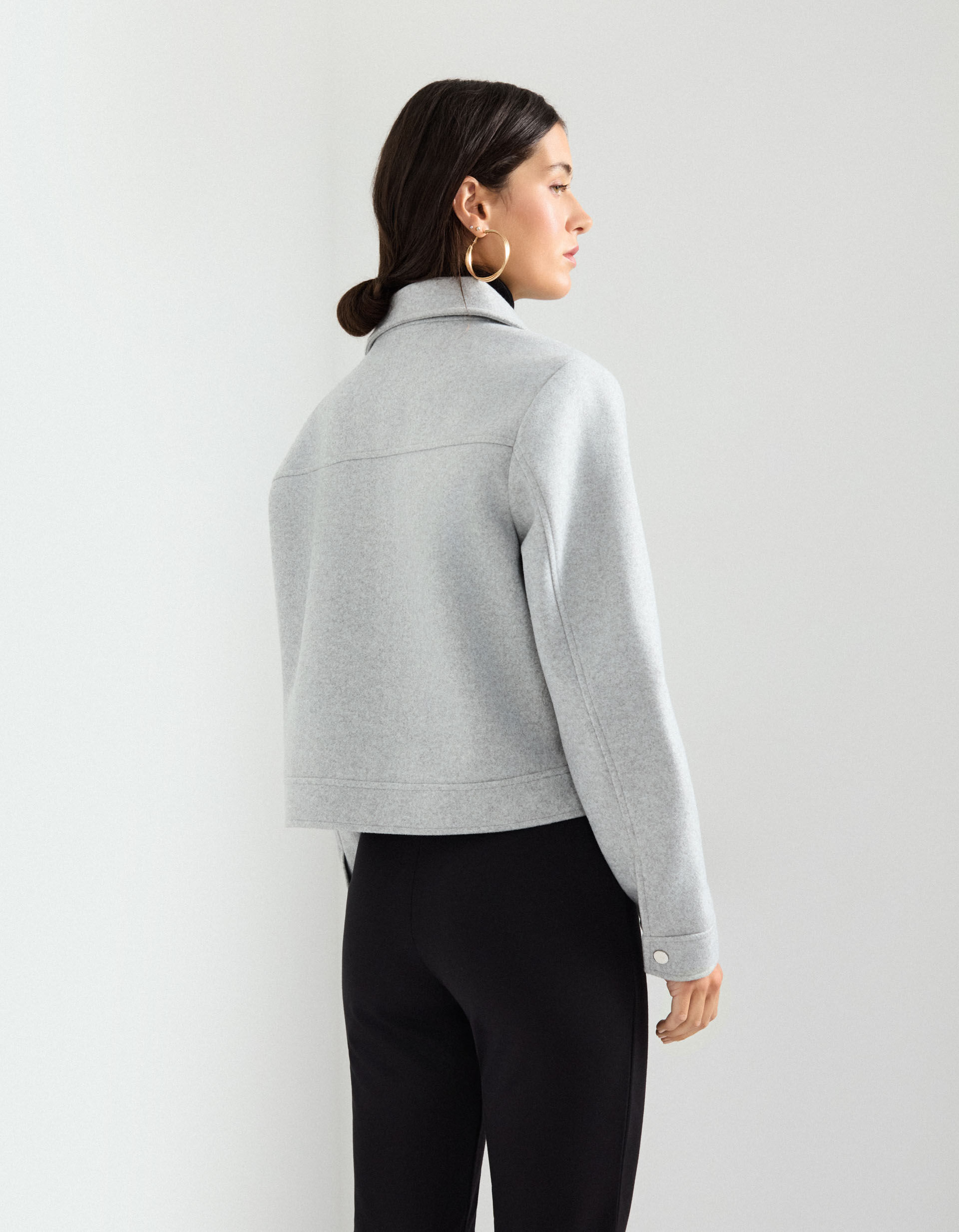 Comprar Online Casaco, Mulher, Cinzento