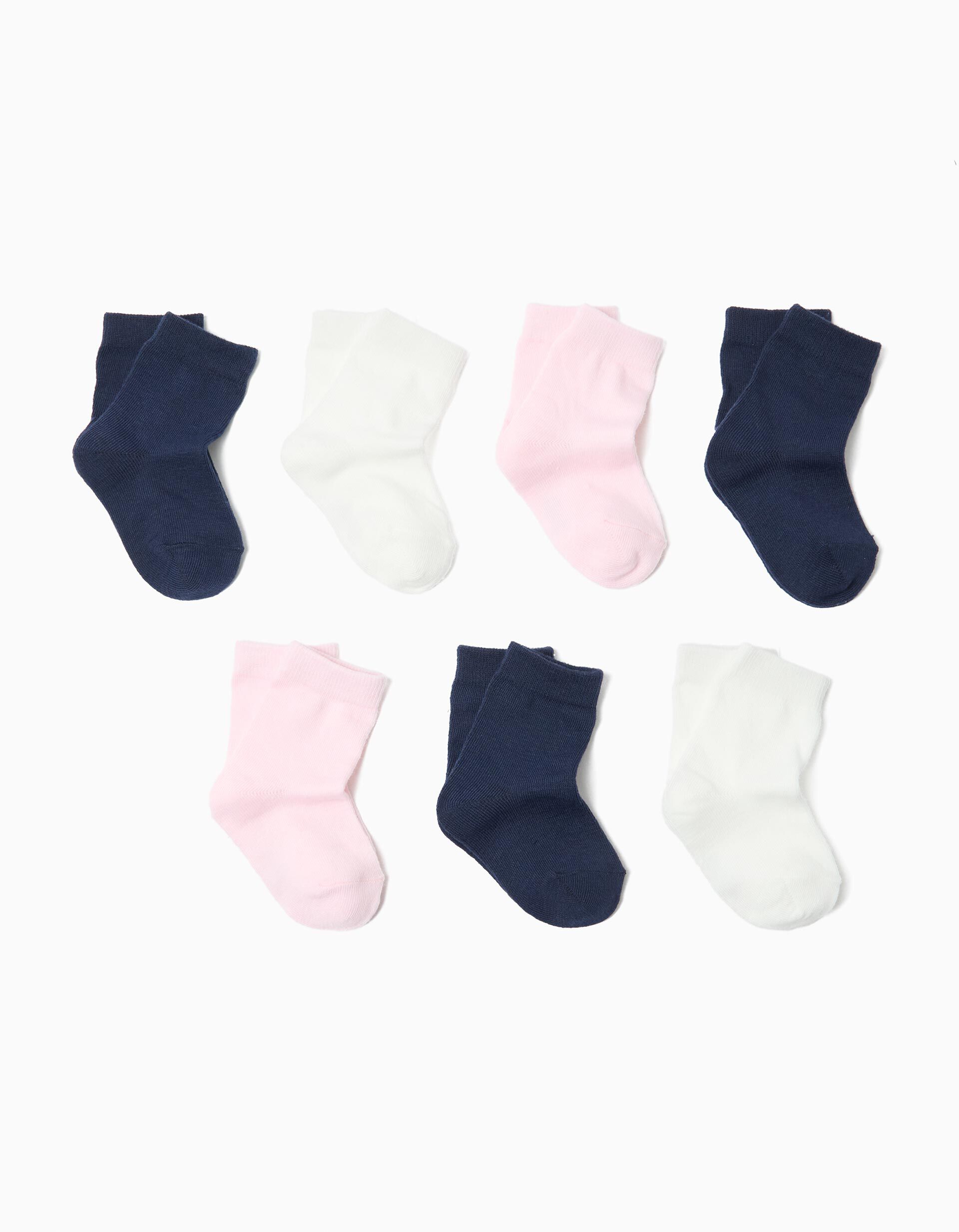 Comprar Online Pack 7 Pares de Meias, Menina, Multicor