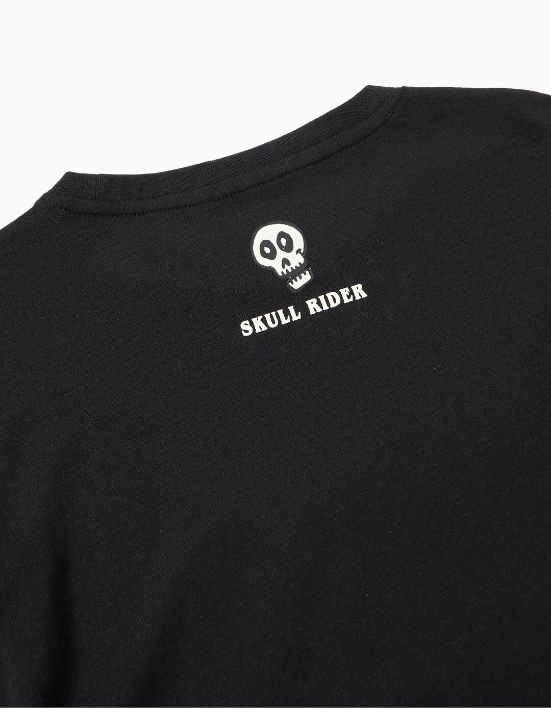T-shirt de Manga Comprida 'Halloween', Menino, Preto