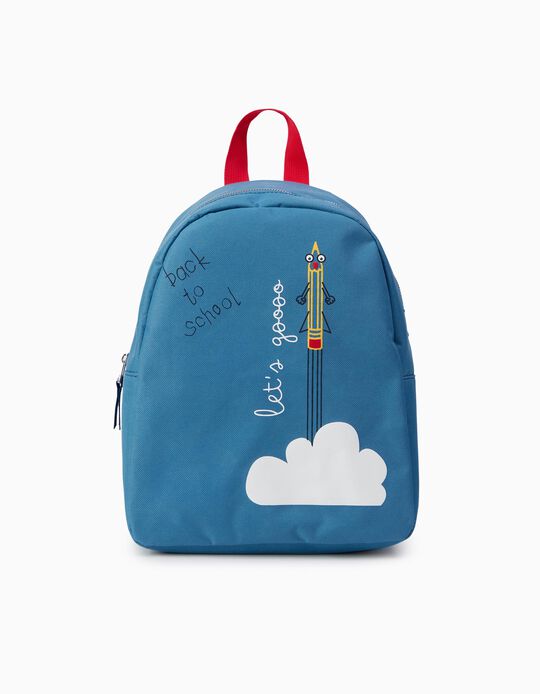 Backpack, Boys, Light Blue