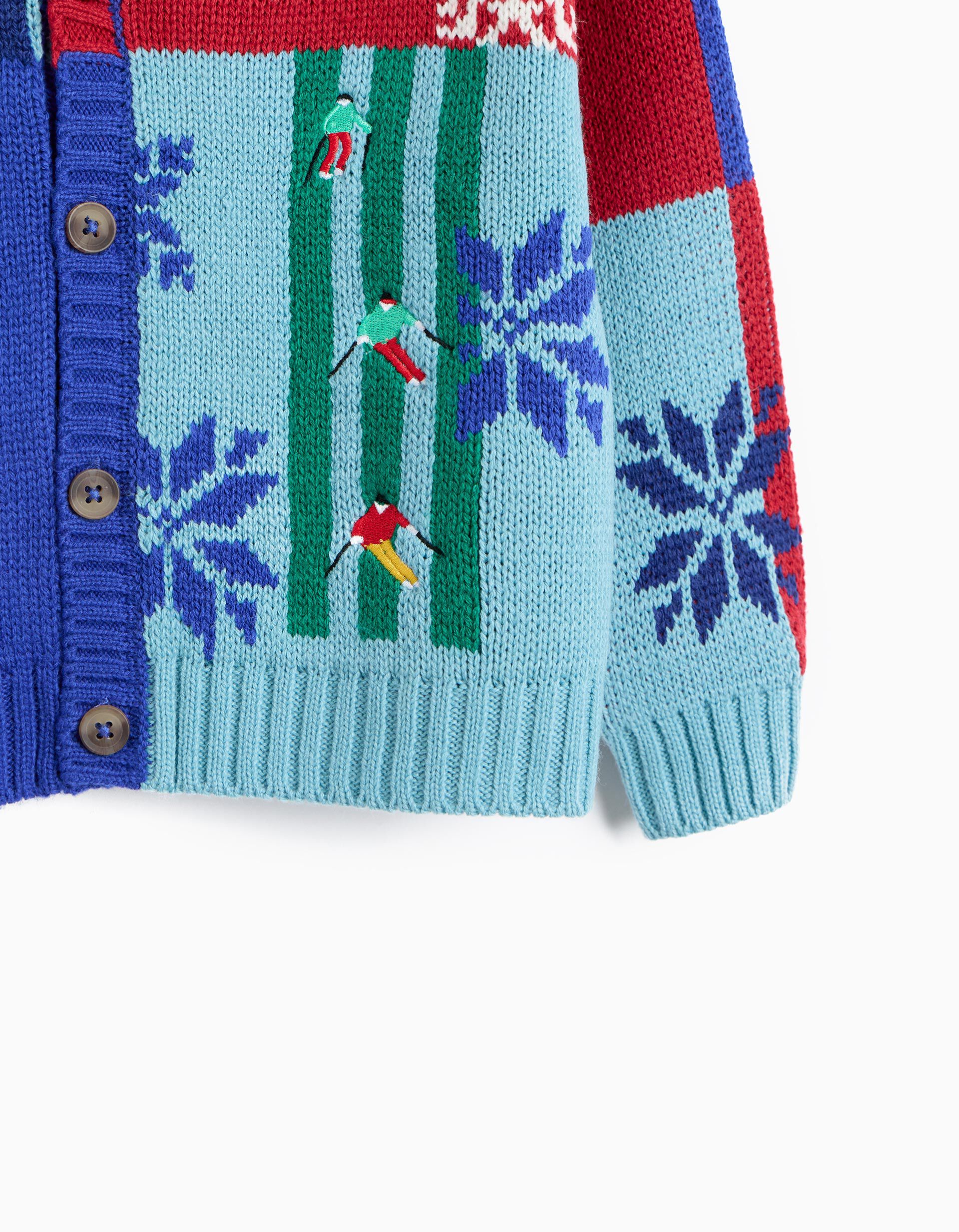 Comprar Online Casaco De Malha De Natal, Menino, Vermelho