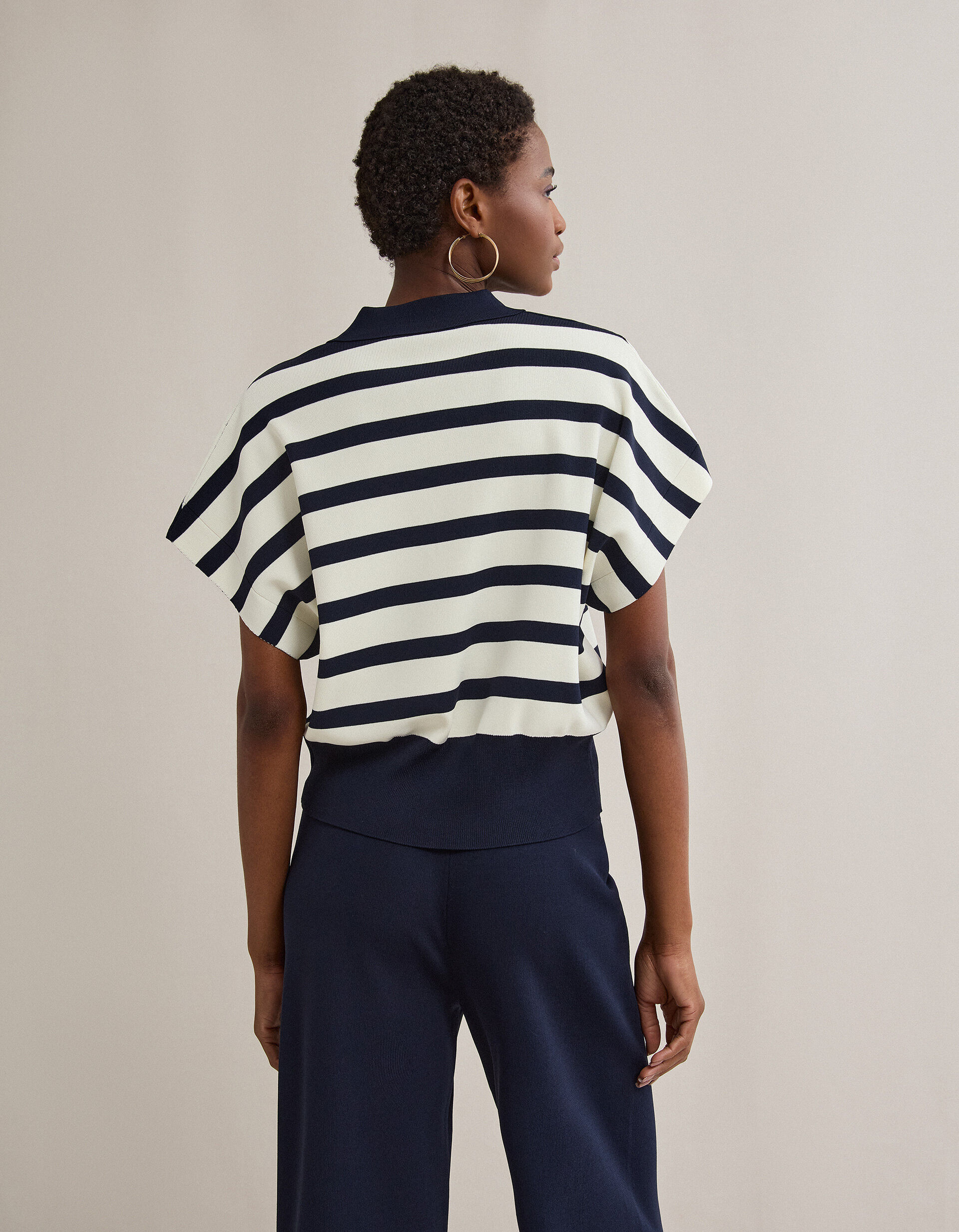 Comprar Online Polo de Malha, Mulher, Azul Escuro