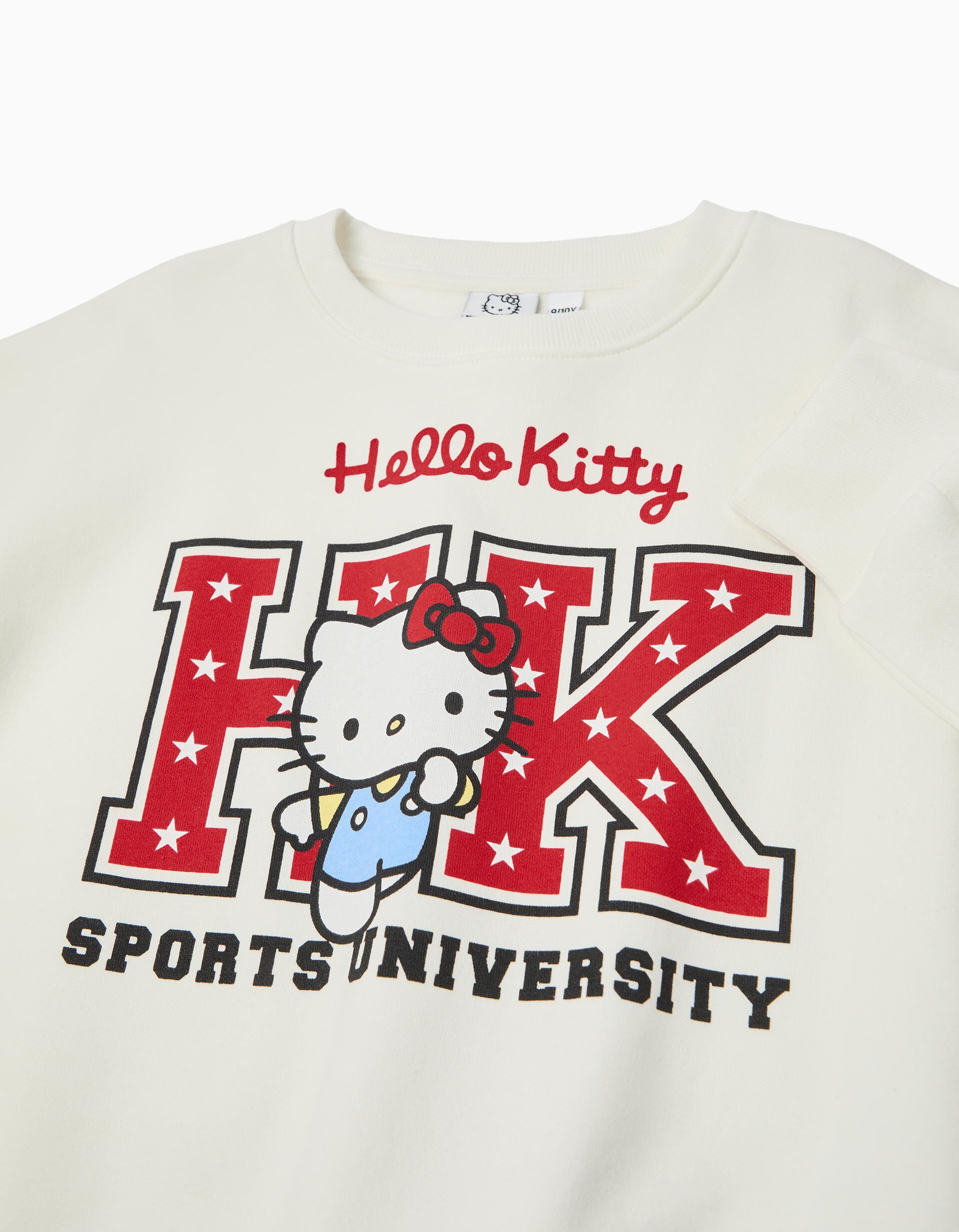 Comprar Online Sweatshirt 'Hello Kitty', Menina, Branco