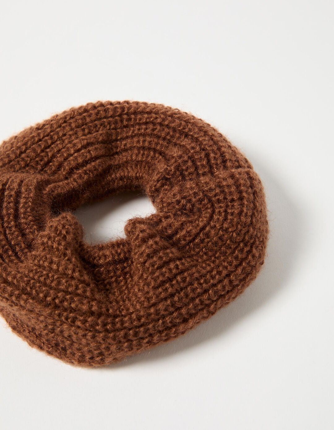 Elástico de Cabelo Scrunchie, Mulher, Castanho