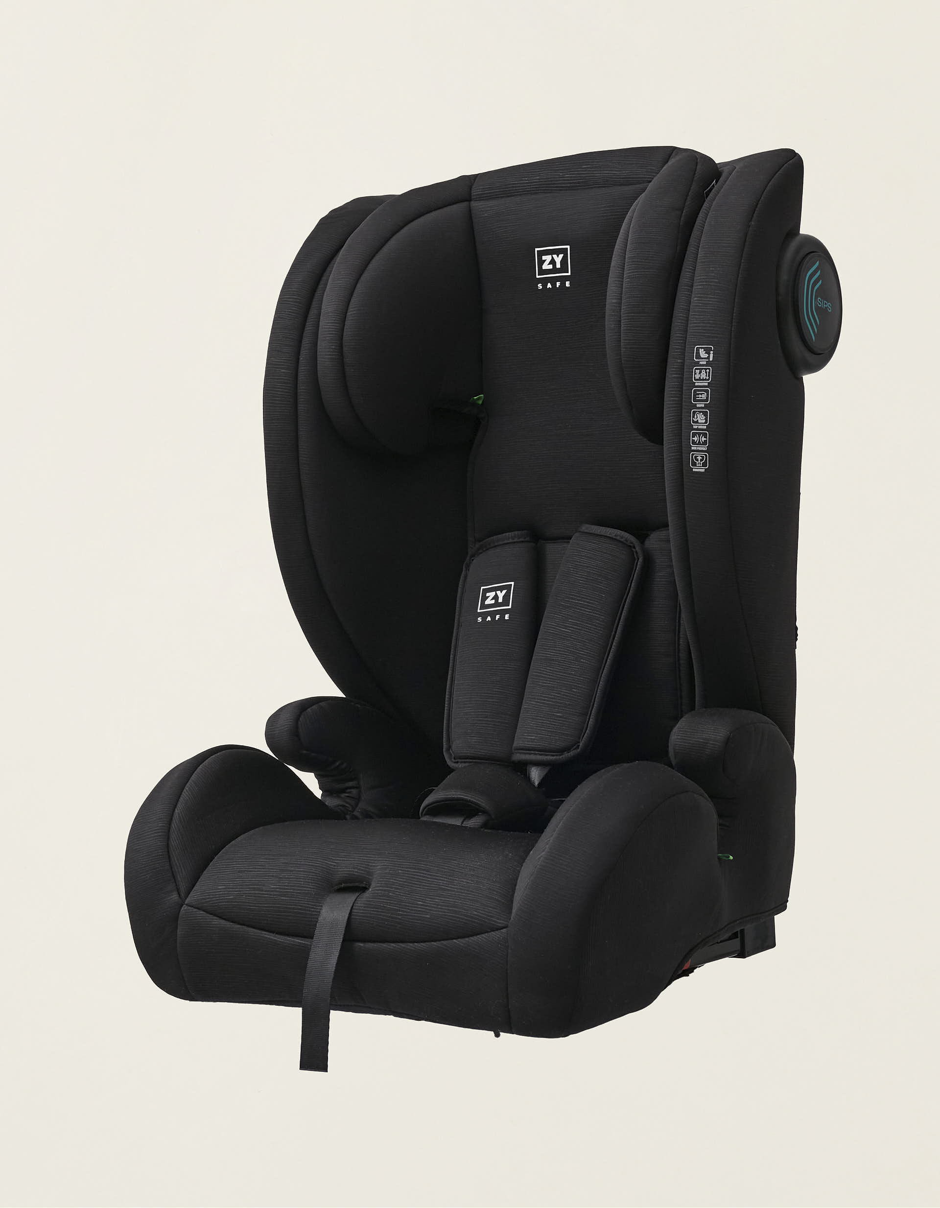 Comprar Online Cadeira Auto I-Size ZY Safe Primecare Isofix (76-150cm), Preto