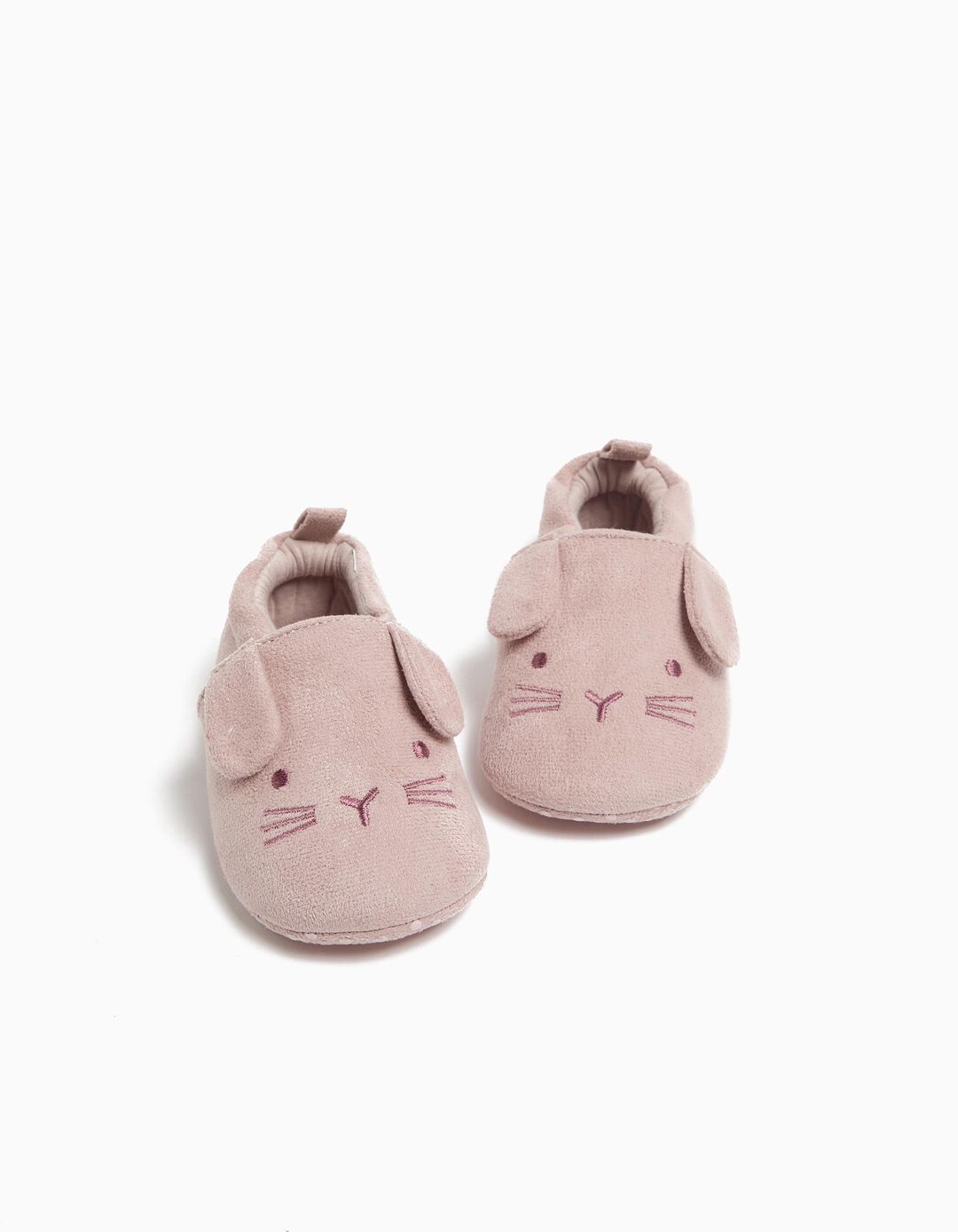 Pantufas, Bebé Menina, Rosa Claro