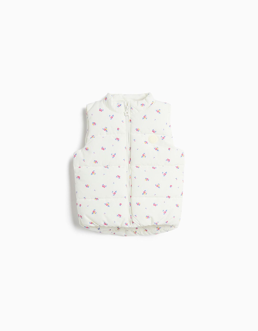 Colete Acolchoado, Menina, Branco