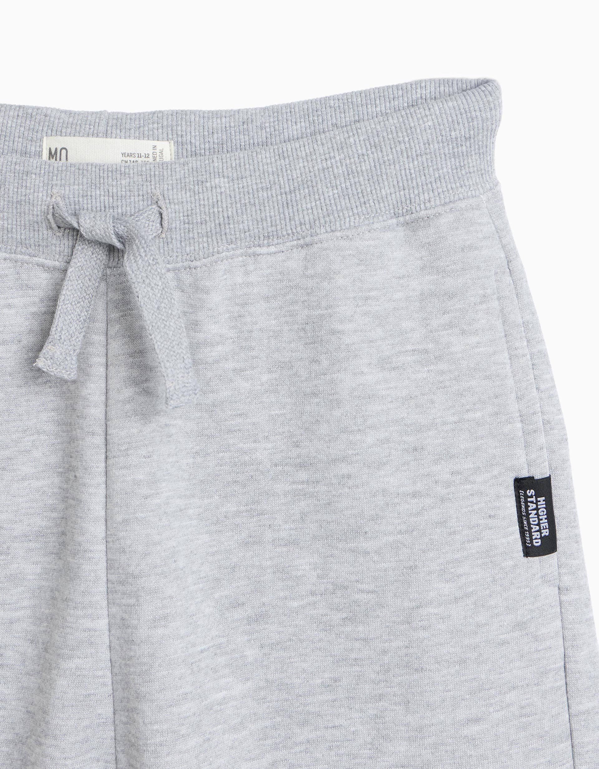 Comprar Online Cal&ccedil;as Jogger De Felpa, Menino, Cinzento Claro