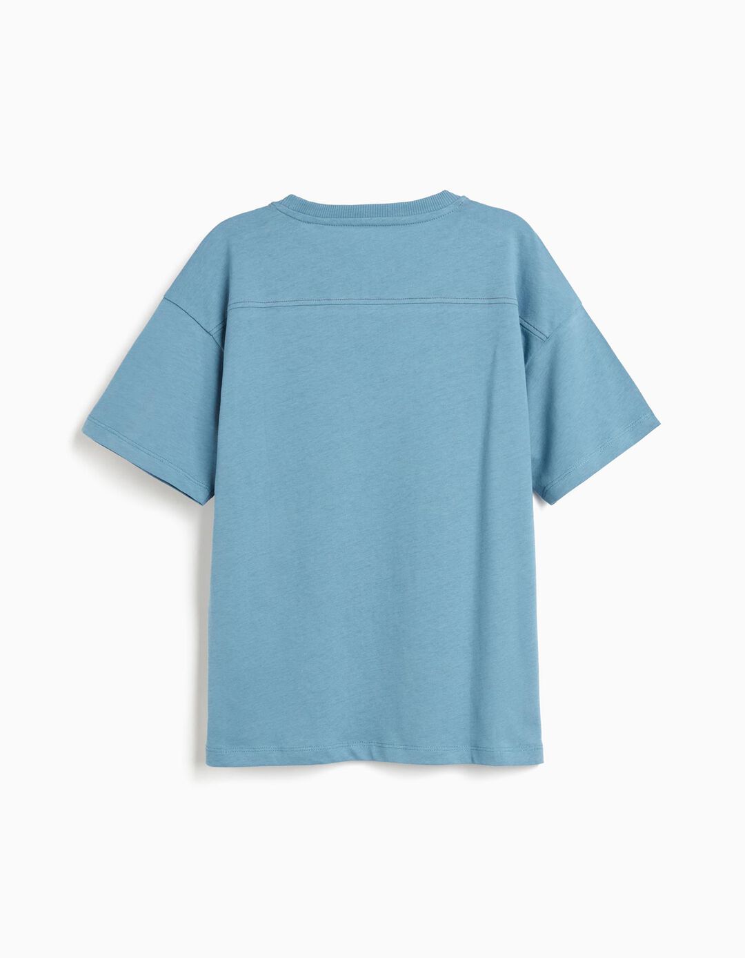 T-shirt Print, Menino, Azul