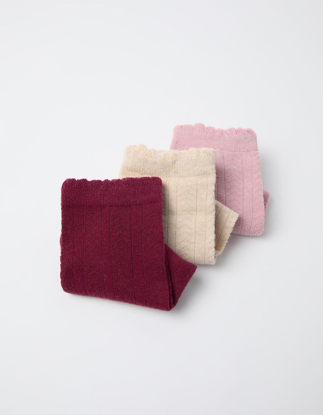 Pack 3 Pares De Meias, Mulher, Rosa