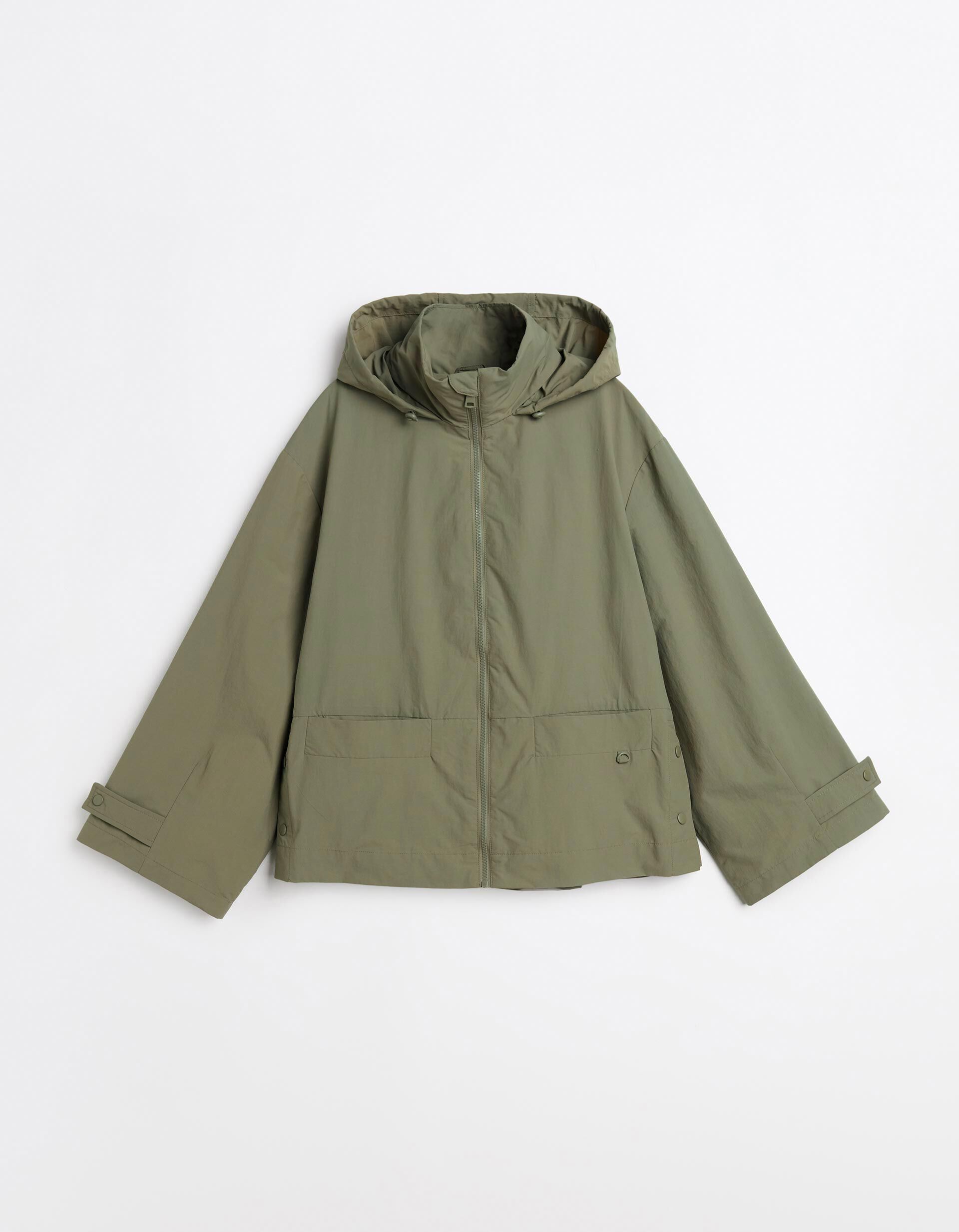 Comprar Online Parka Curta, Mulher, Verde Escuro