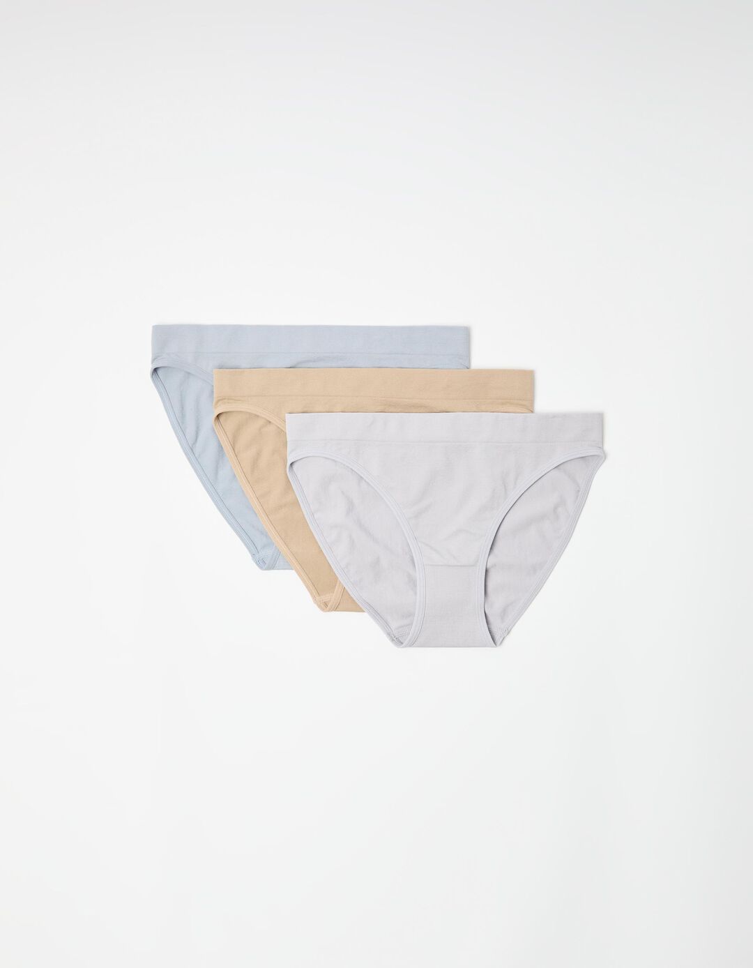 Pack 3 Cuecas Brief, Mulher, Multicor 