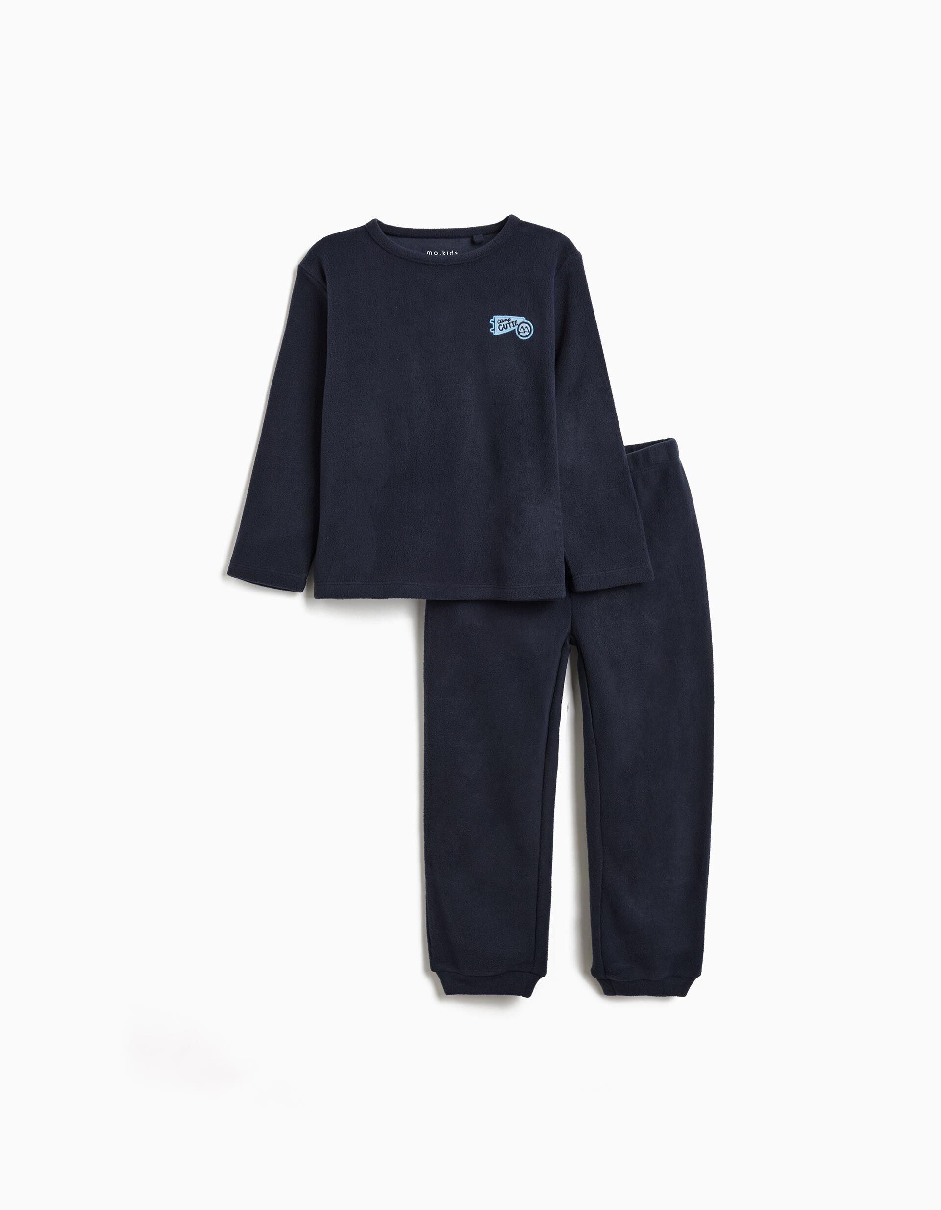 Pijama, Menino, Azul Escuro