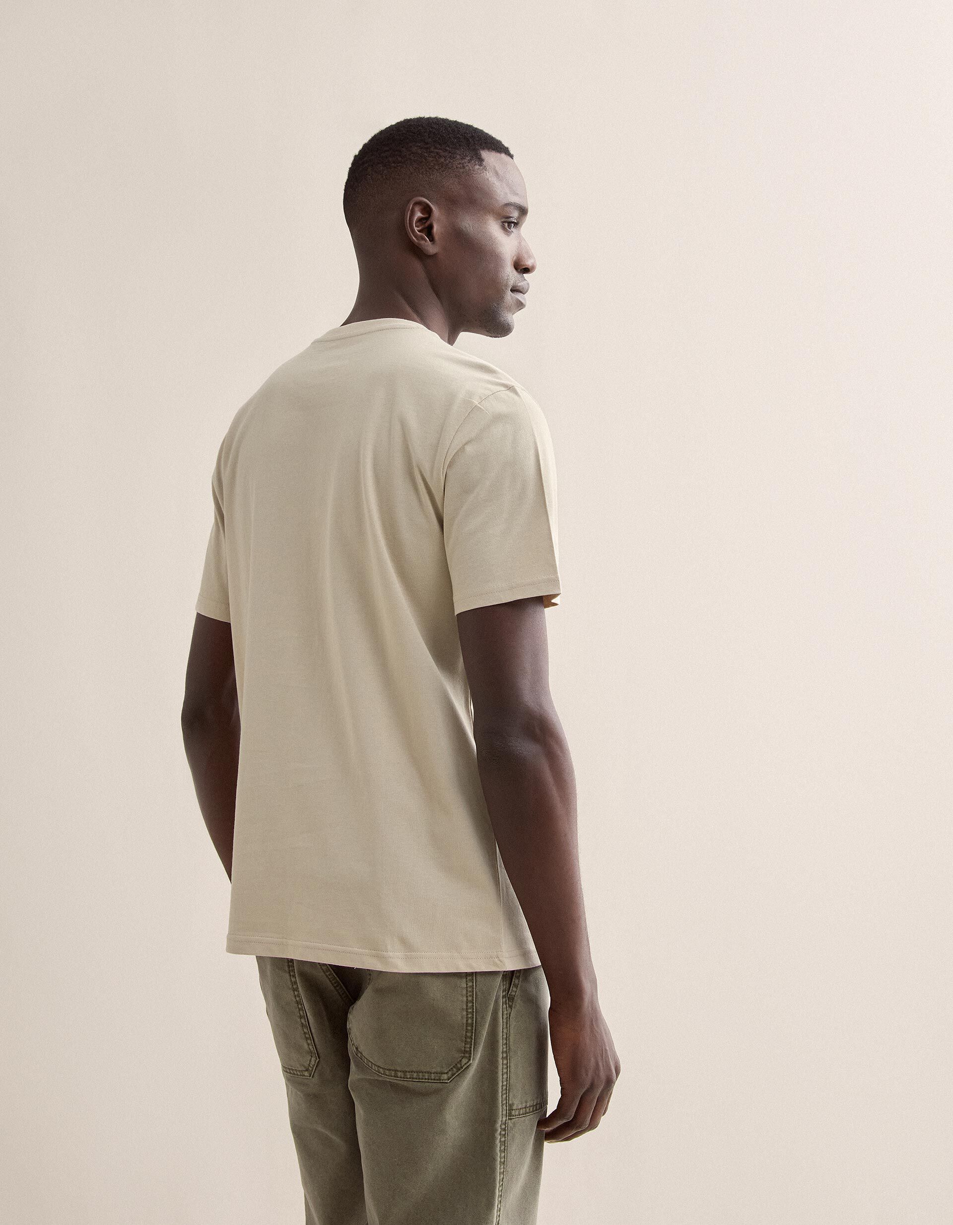 Comprar Online T-shirt, Homem, Bege Claro