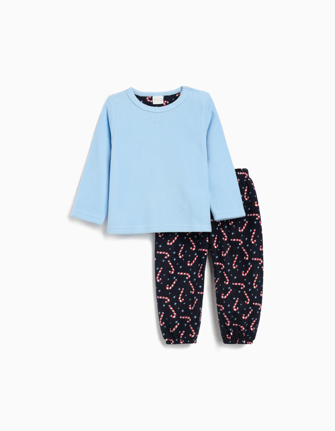 Pijama Polar de Natal, Menina, Azul