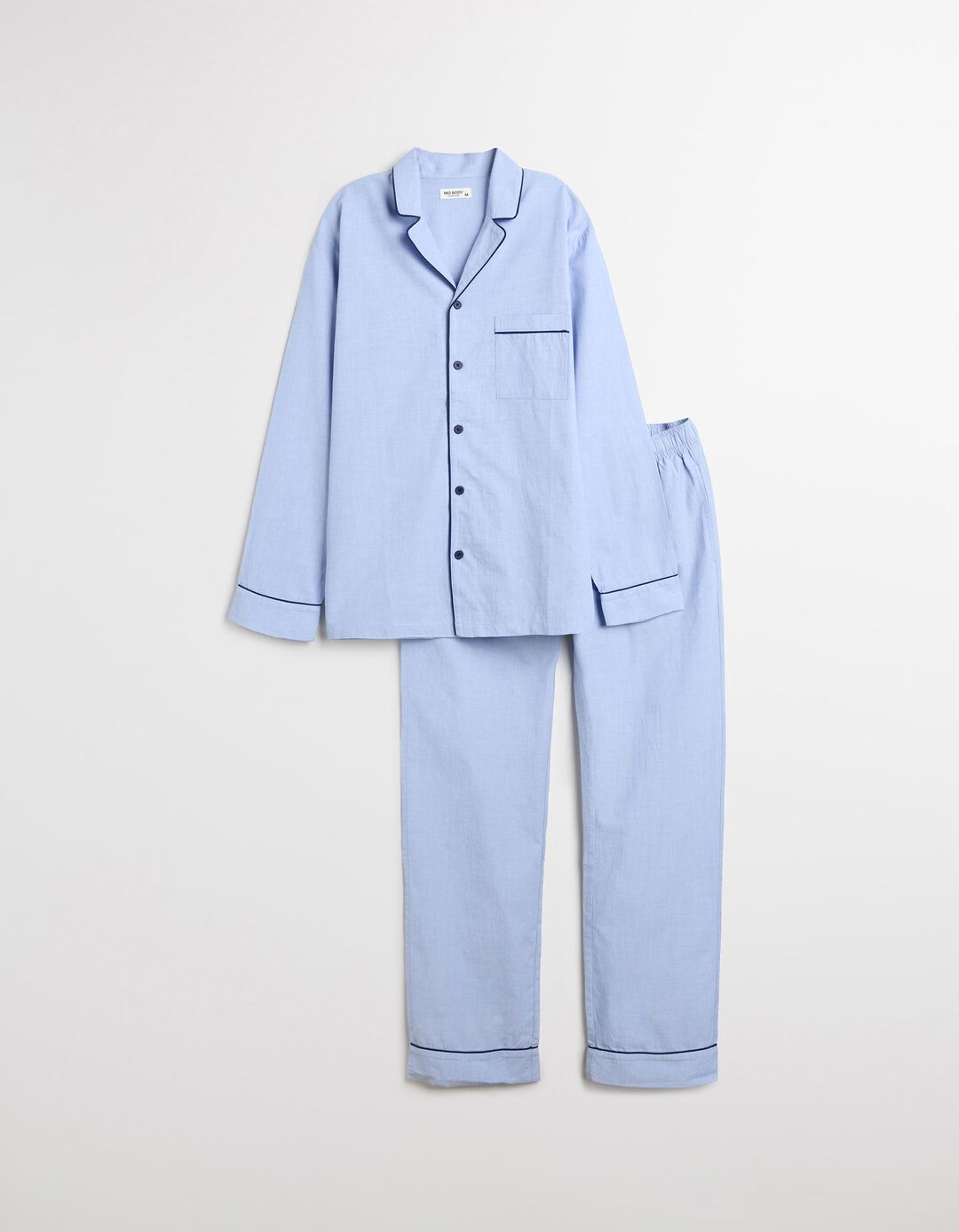 Pijama, Homem, Azul