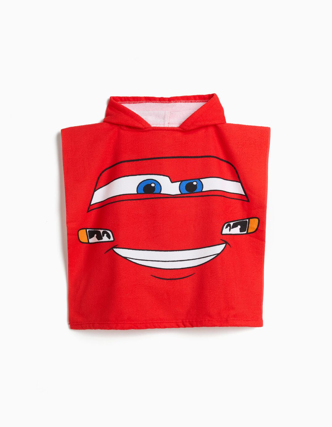Poncho 'Cars', Menino, Vermelho