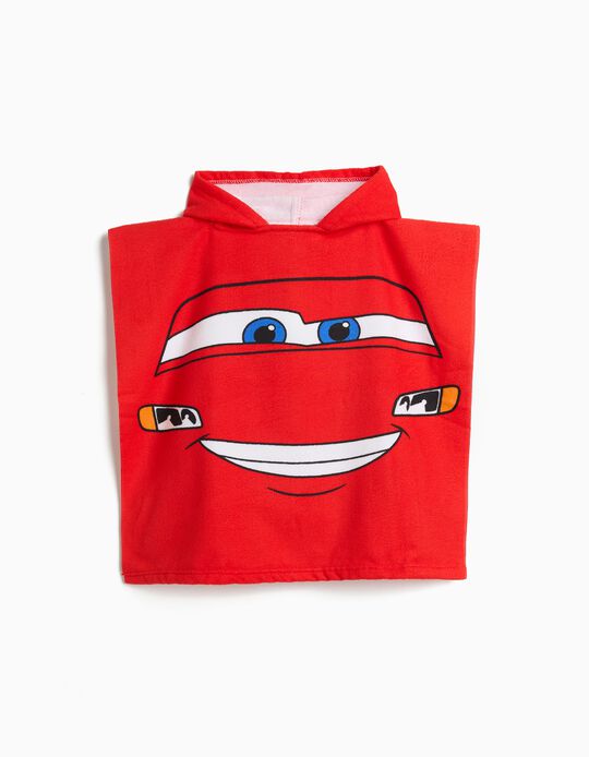 Comprar Online Poncho 'Cars', Menino, Vermelho