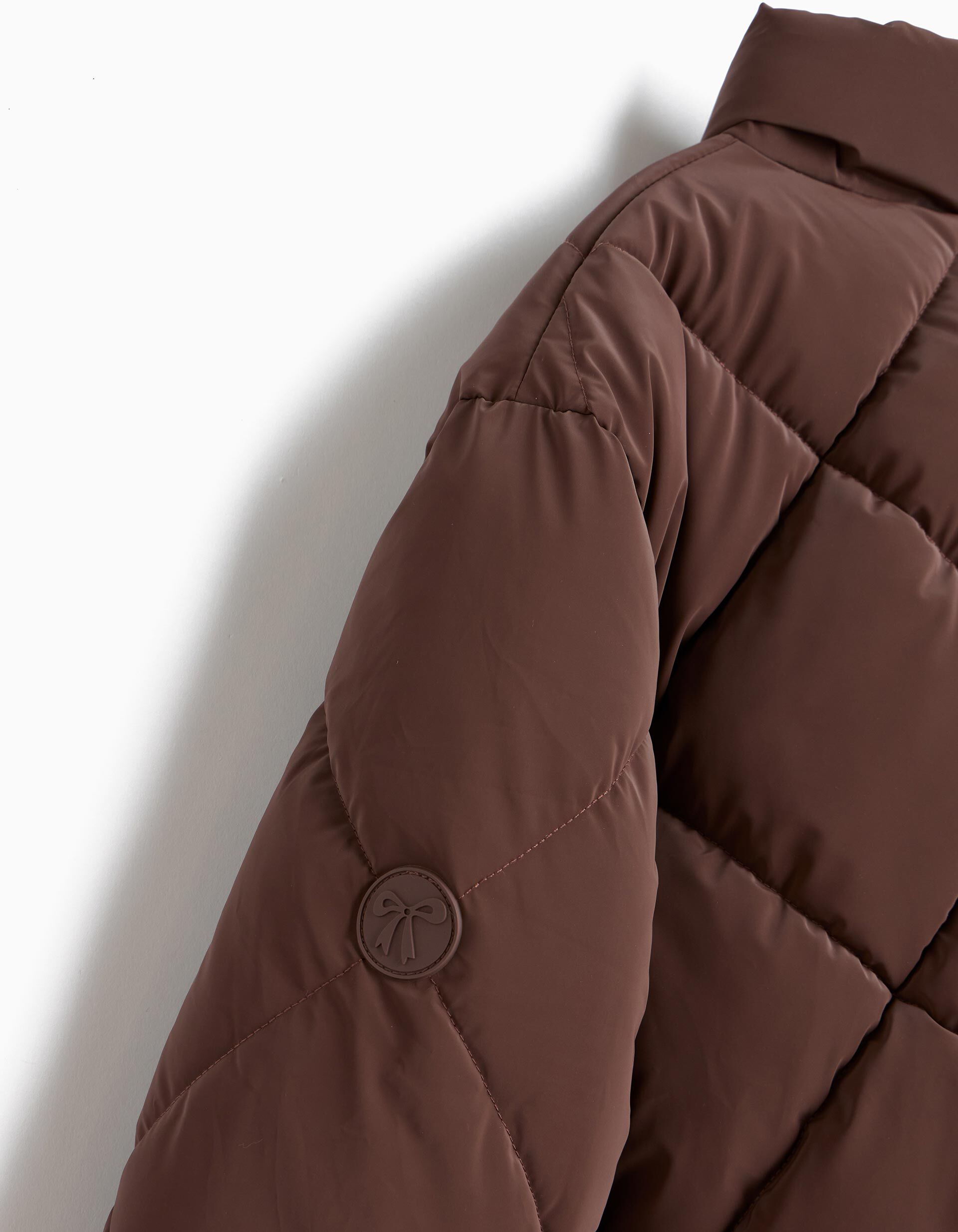 Comprar Online Blus&atilde;o Acolchoado, Menina, Castanho