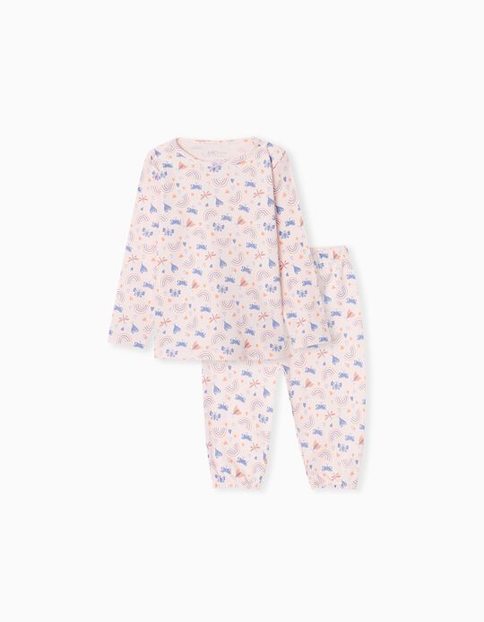 Pijama, Bebé Menina, Rosa Claro