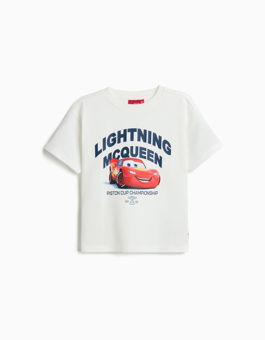 T-shirt 'Cars' &copy;Disney, Menino, Branco