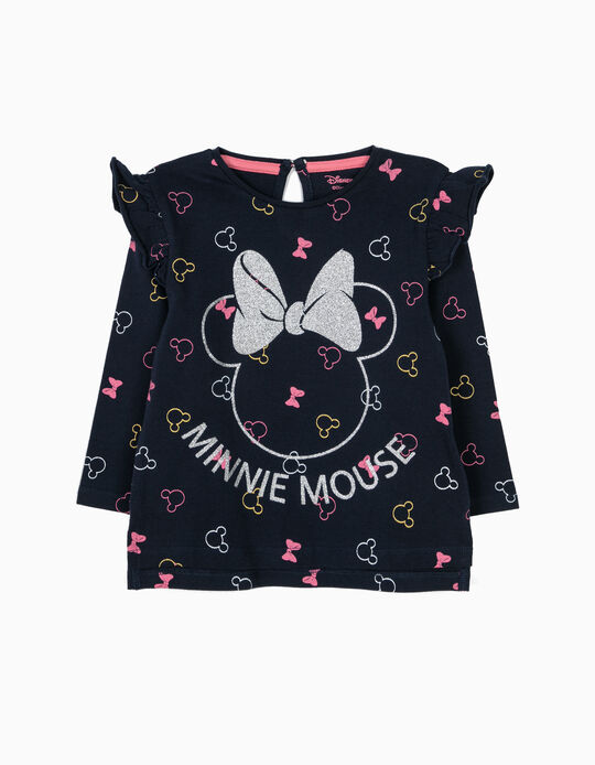 Blue Long-Sleeved Top, Minnie