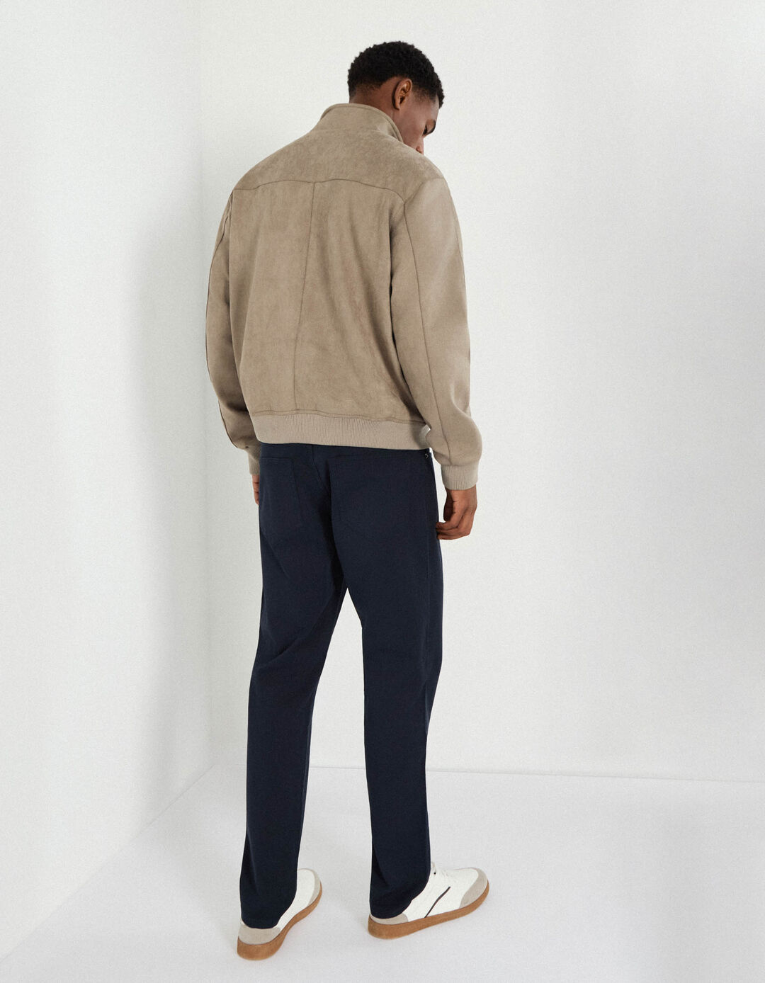 Calças 'Slim Fit', Homem, Azul Escuro