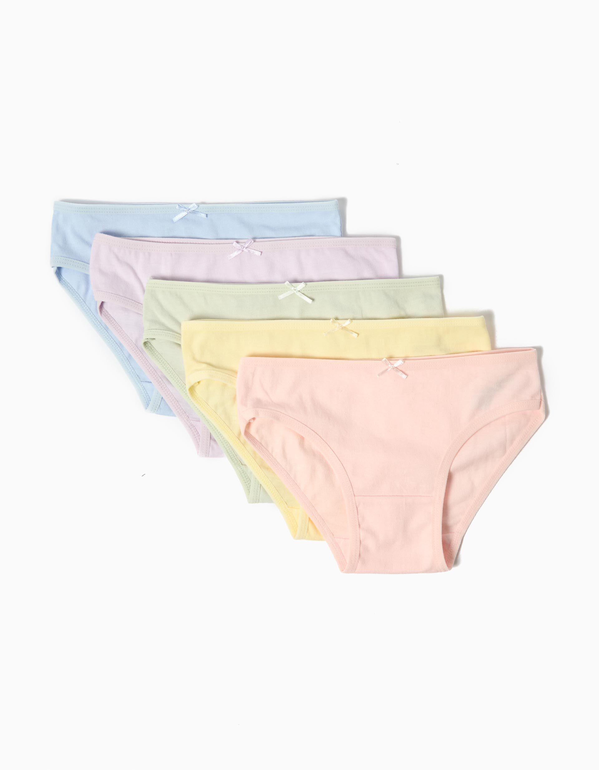 Comprar Online Pack 5 Cuecas, Menina, Multicor