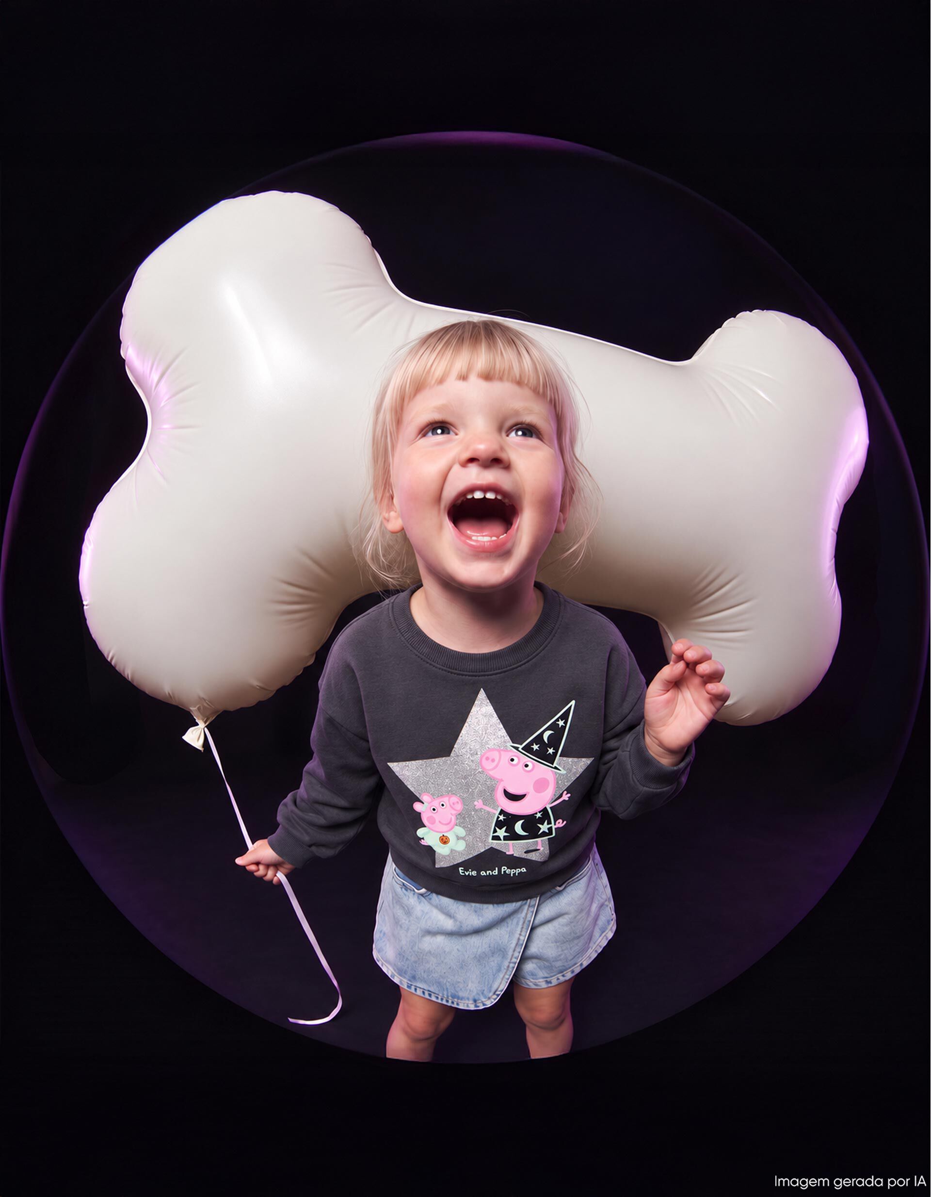 Comprar Online Sweatshirt De Felpa 'Peppa Pig', Menina, Cinzento Escuro