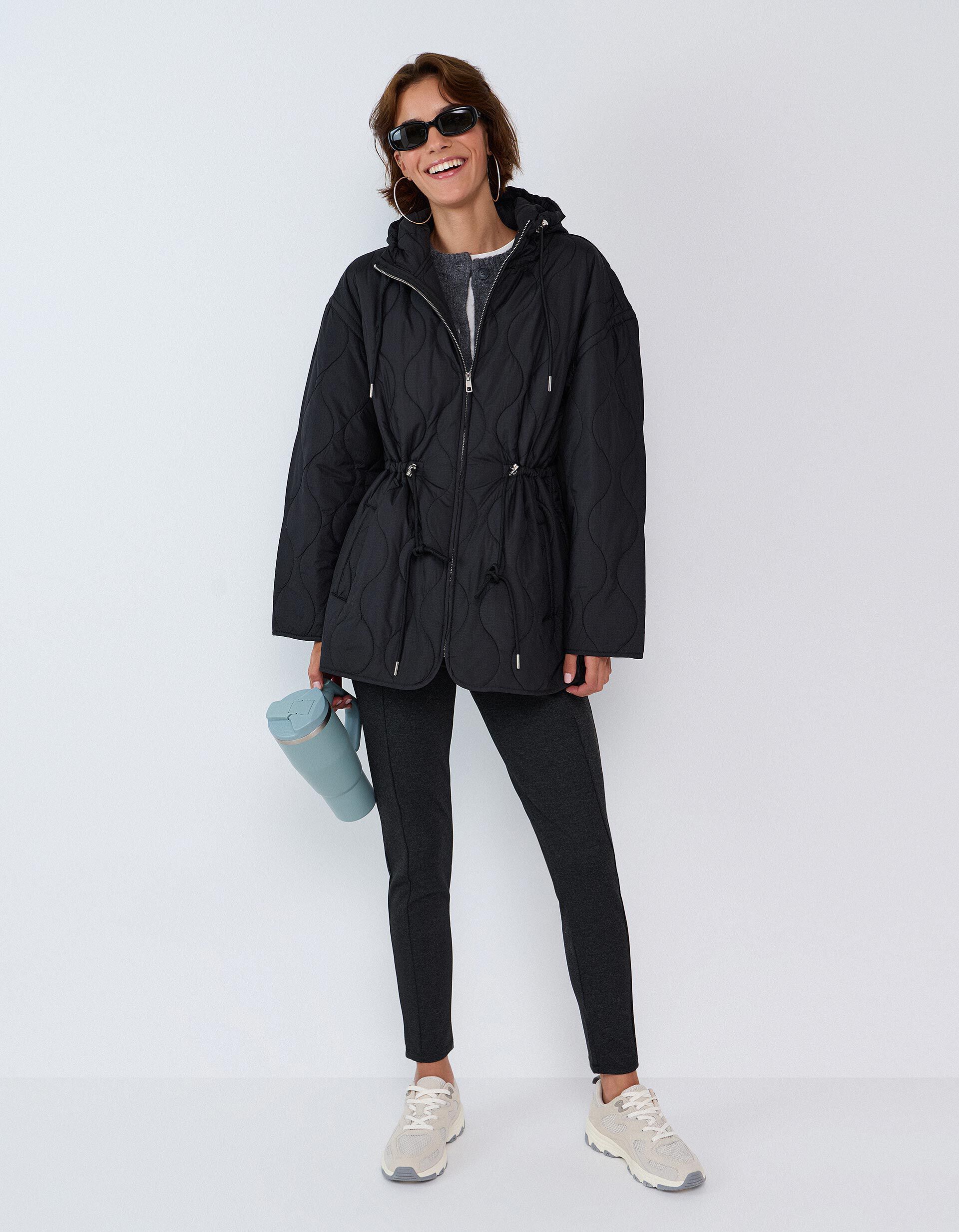 Comprar Online Blus&atilde;o Acolchoado, Mulher, Preto