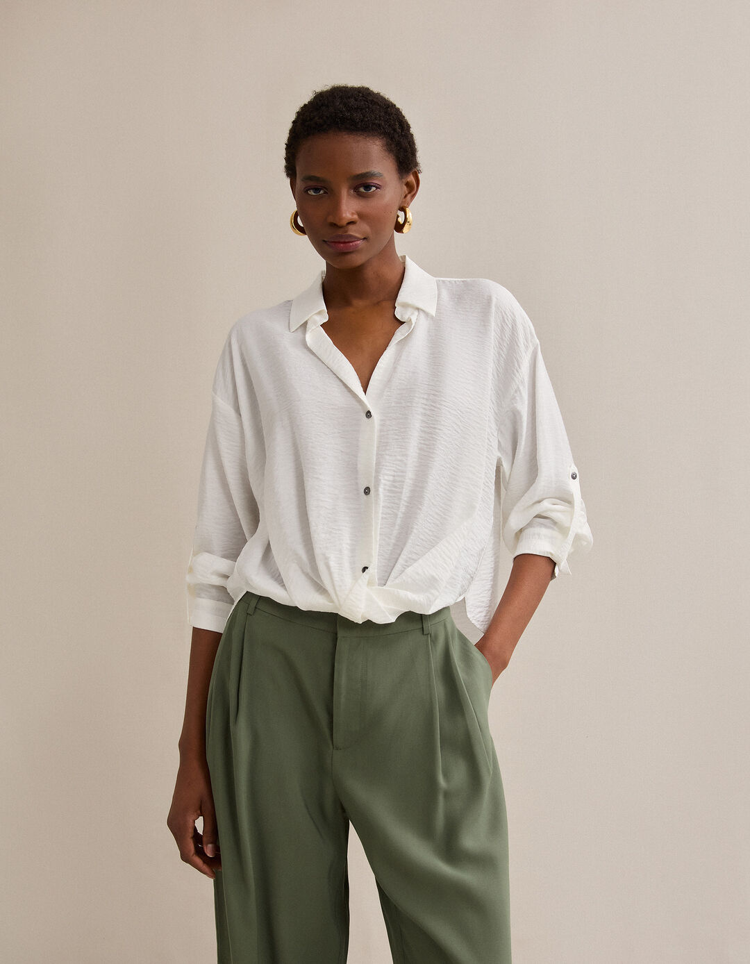 Blusa, Mulher, Branco