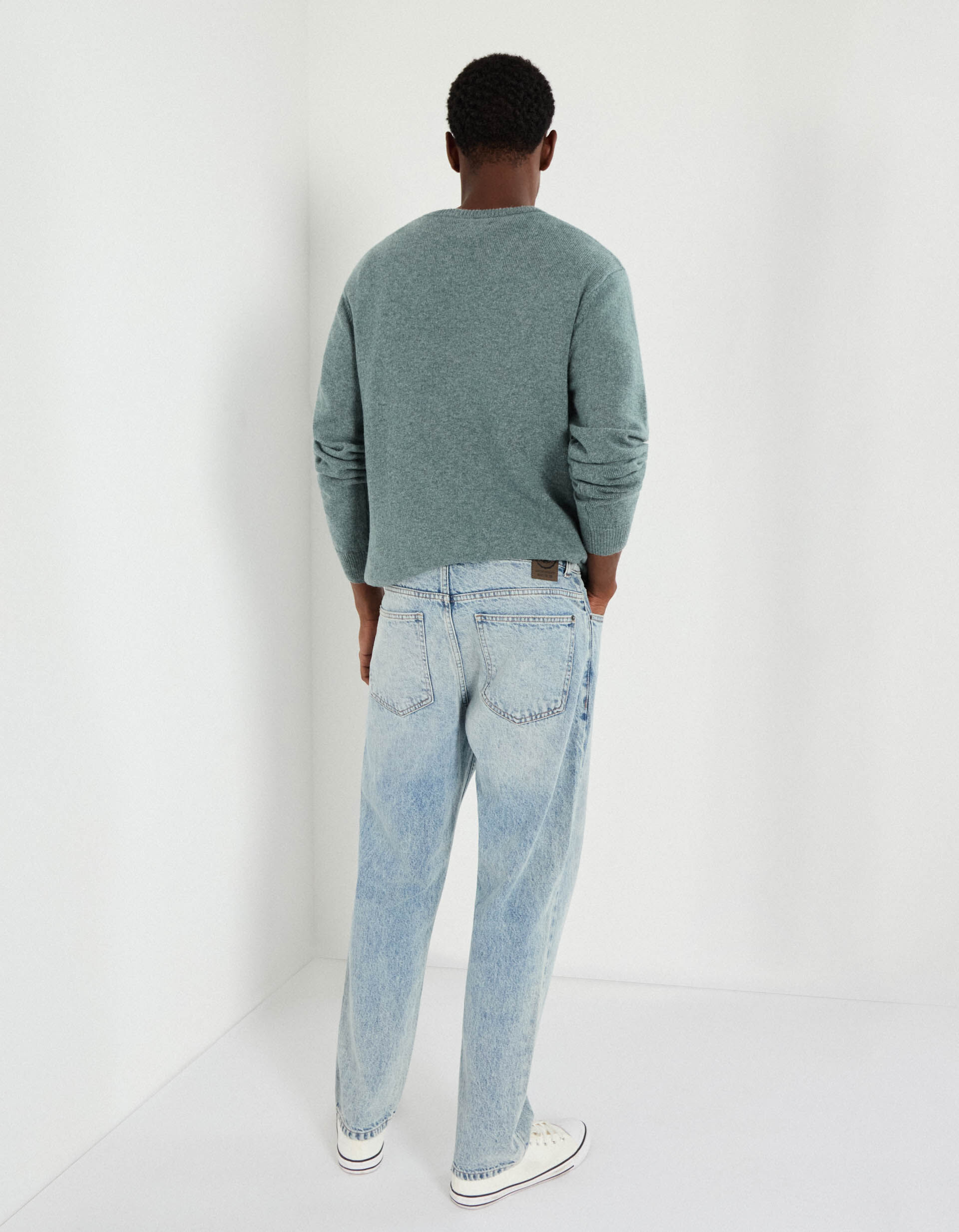 Comprar Online Cal&ccedil;as de Ganga 'Relaxed Fit', Homem, Azul Claro