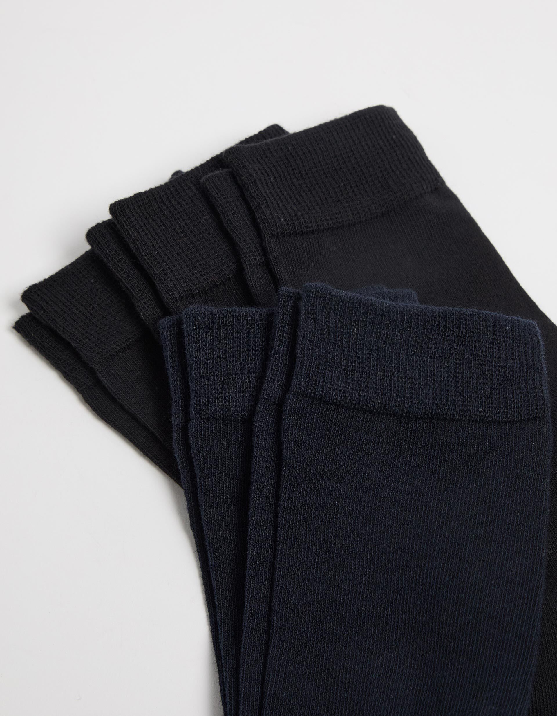 Comprar Online Pack 5 Pares de Meias Lisas, Homem, Azul Escuro