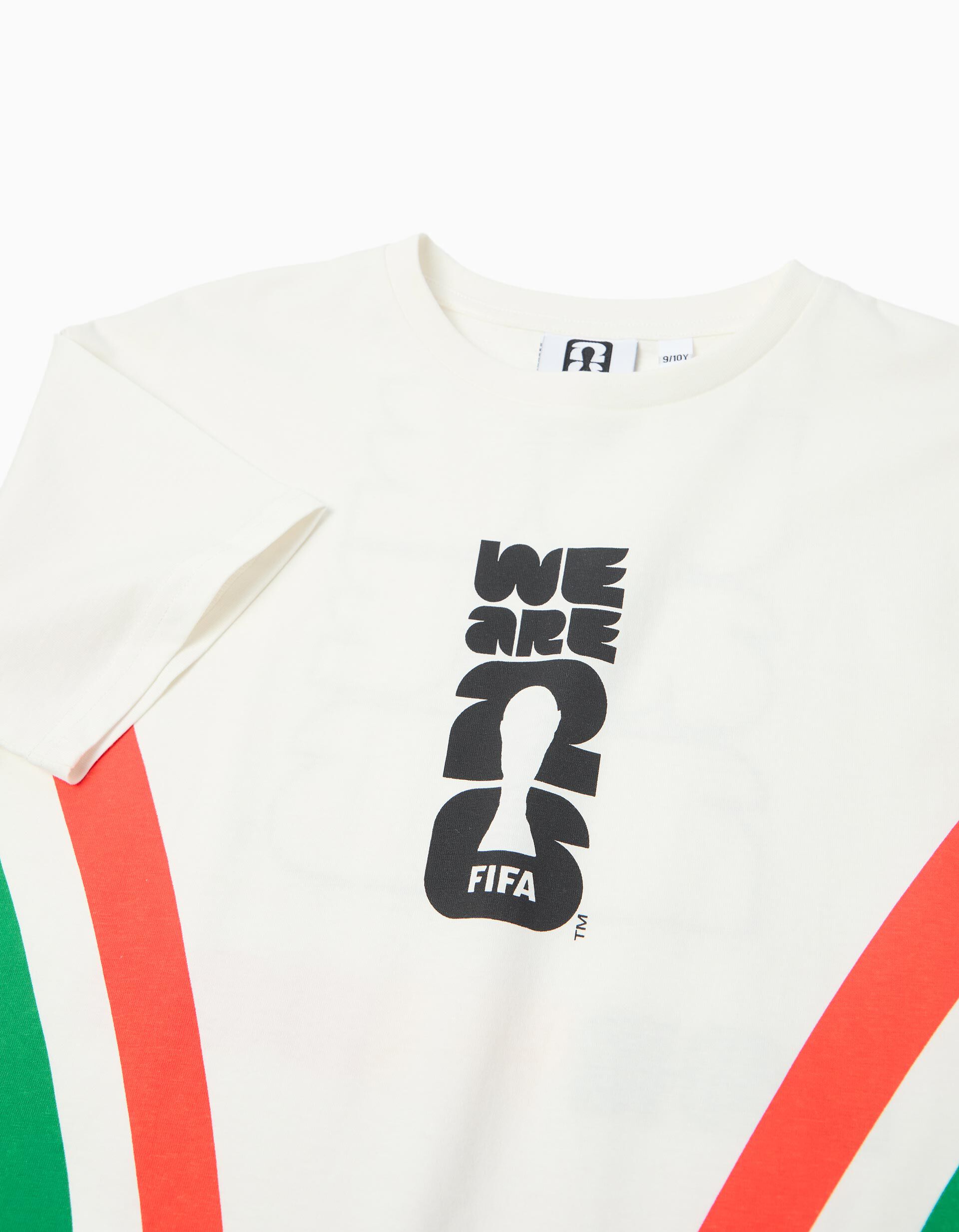 Comprar Online T-shirt 'FIFA', Menino, Cru