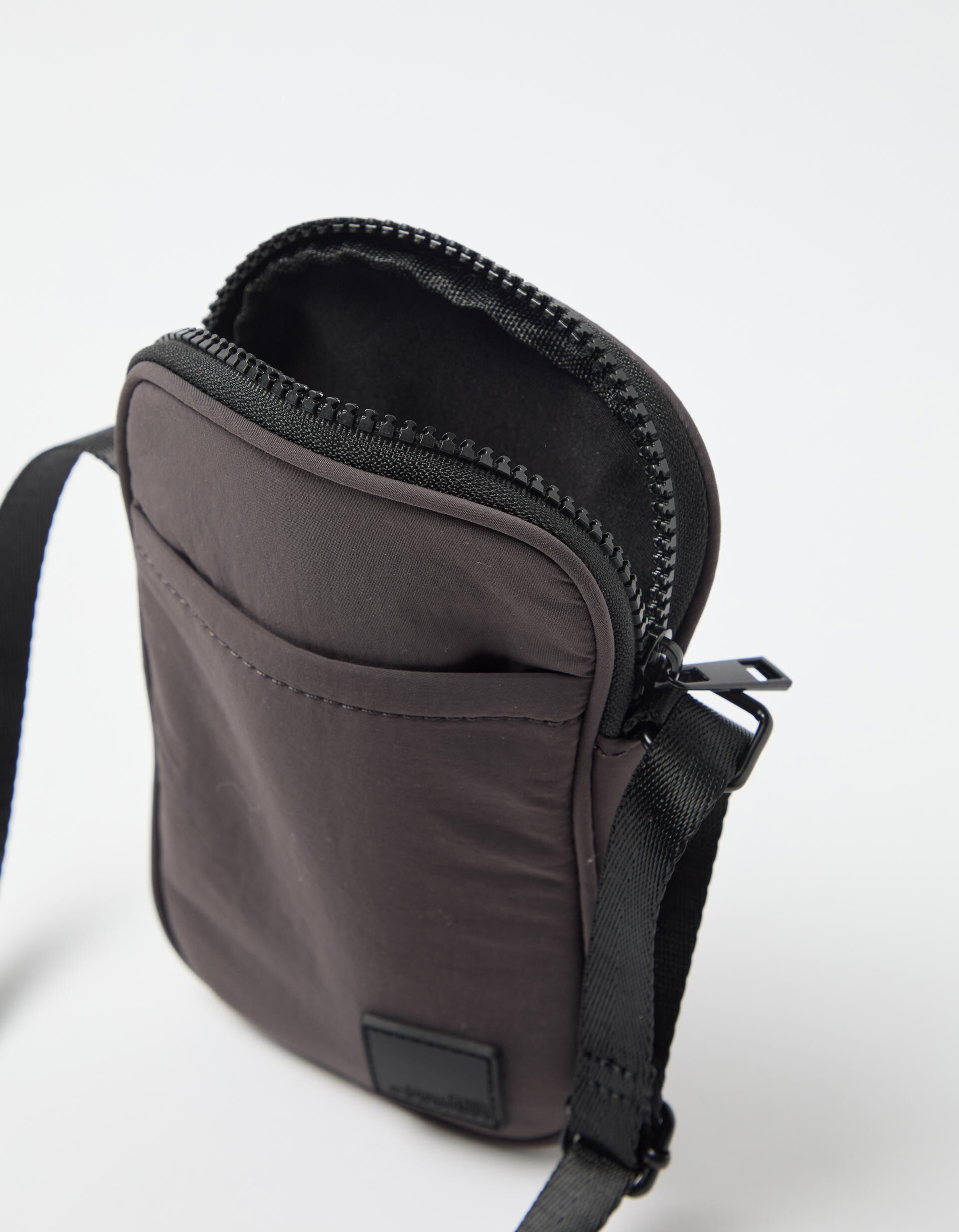 Comprar Online Bolsa para Telem&oacute;vel, Homem, Cinzento Escuro